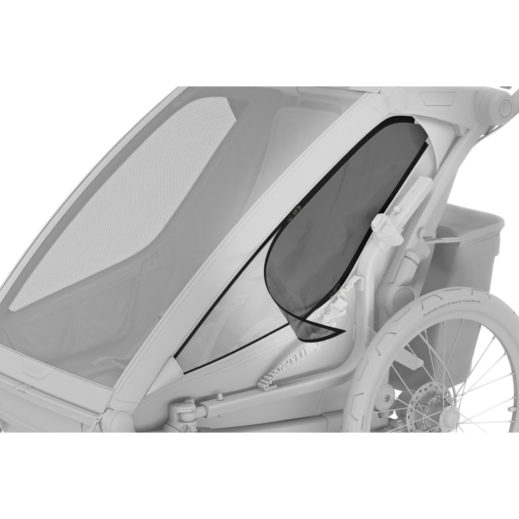 THULE Chariot Sport 2 Single - Noir