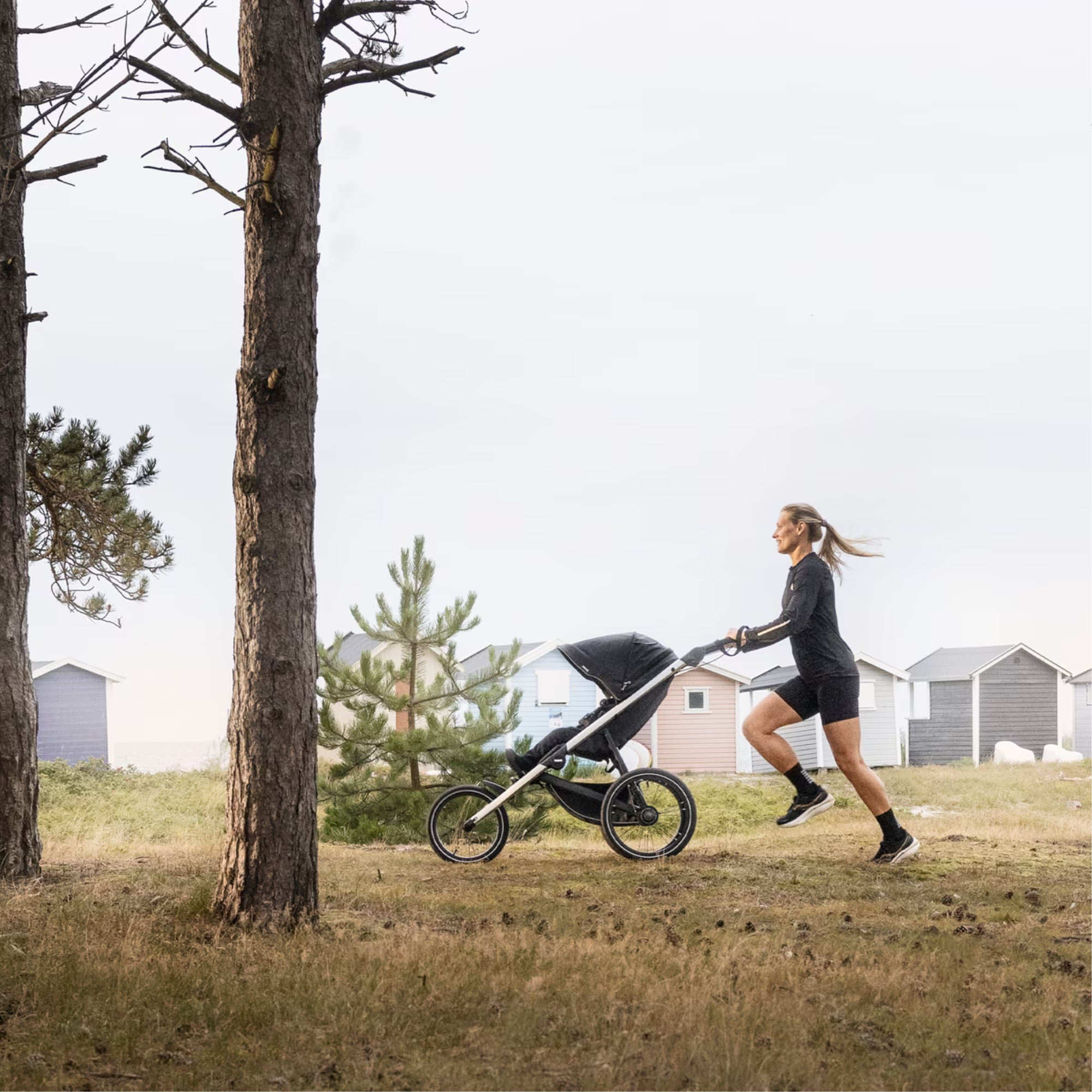 THULE Glide 3 All-Terrain and Jogging Stroller - Black
