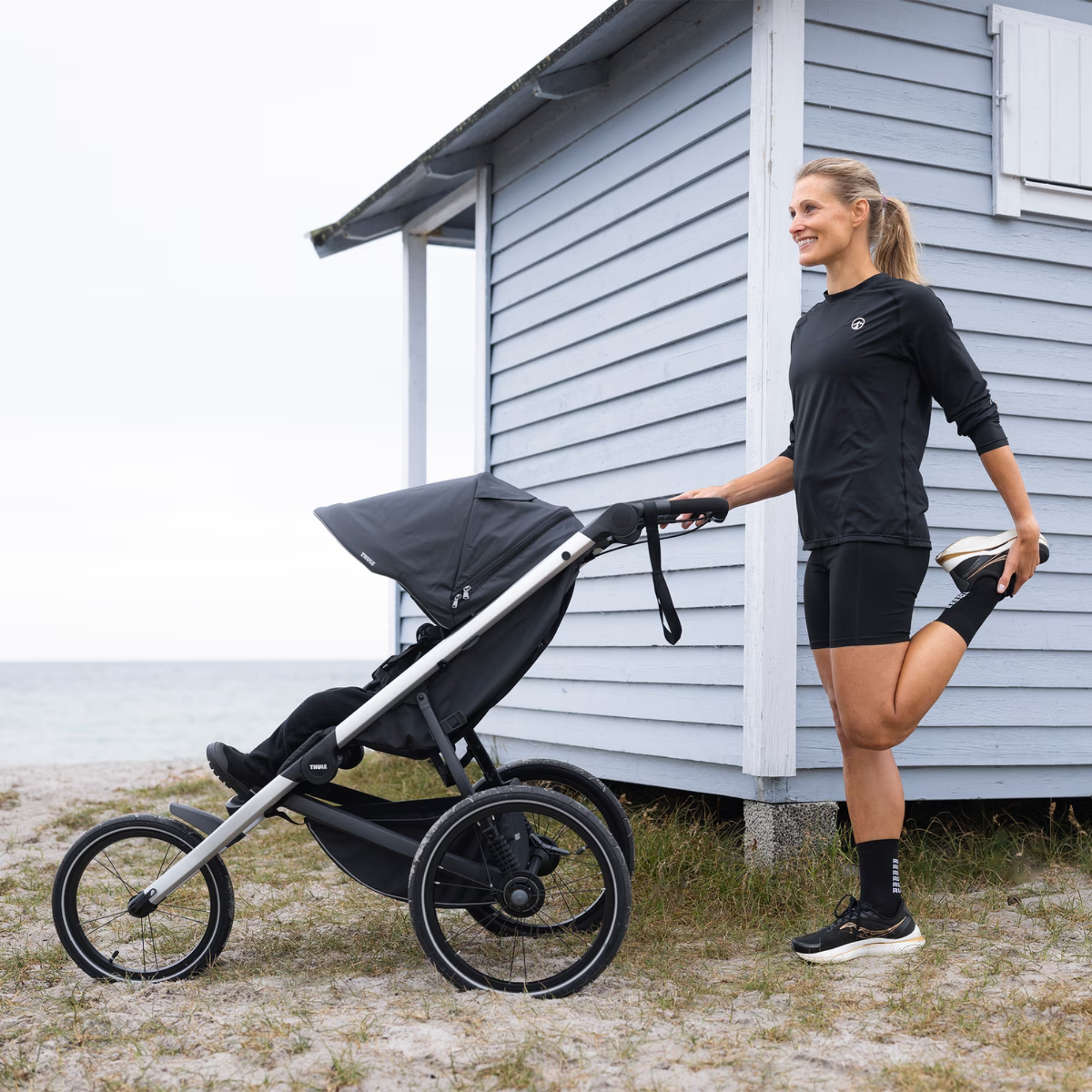 THULE Glide 3 All-Terrain and Jogging Stroller - Black