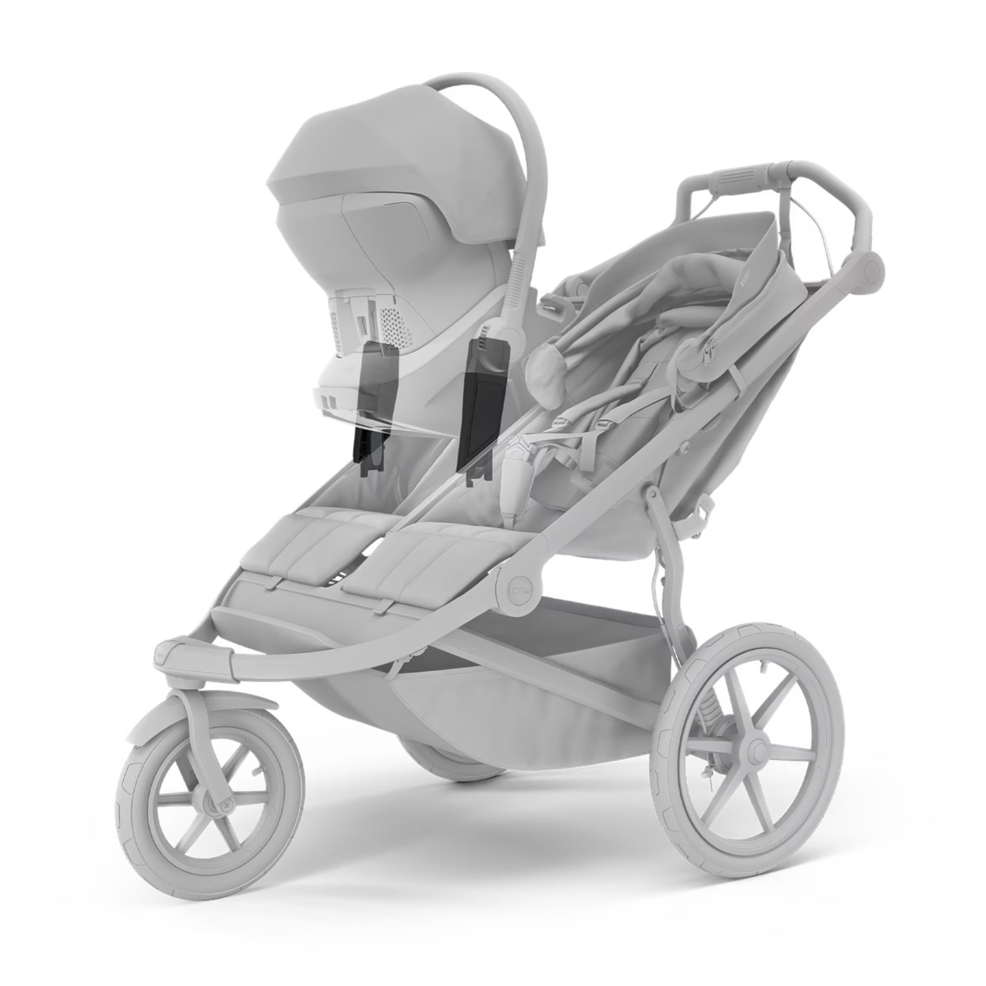 THULE Urban Glide 3 Car Seat Adapter for Maxi Cosi - Double