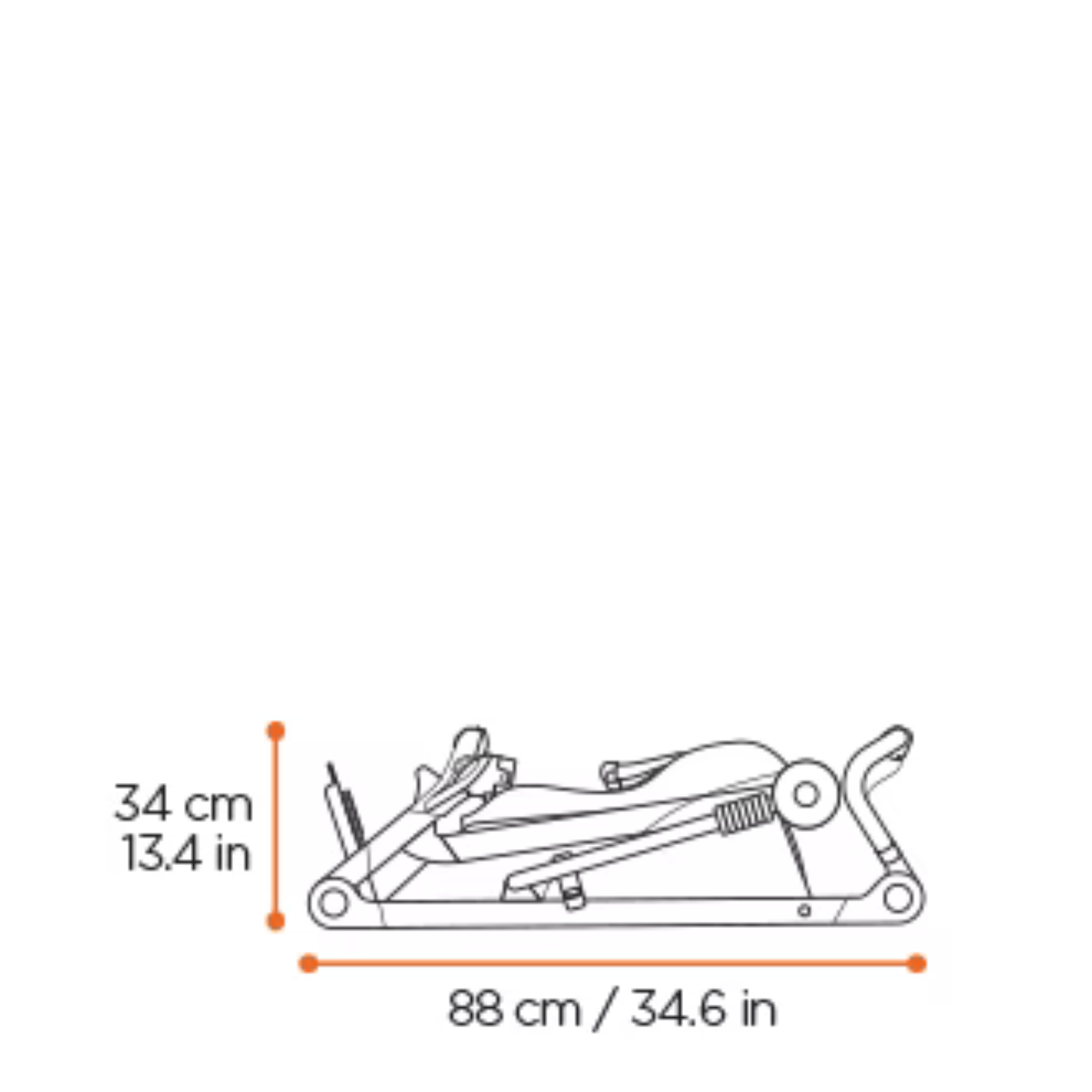 THULE Urban Glide 3 Double - Black