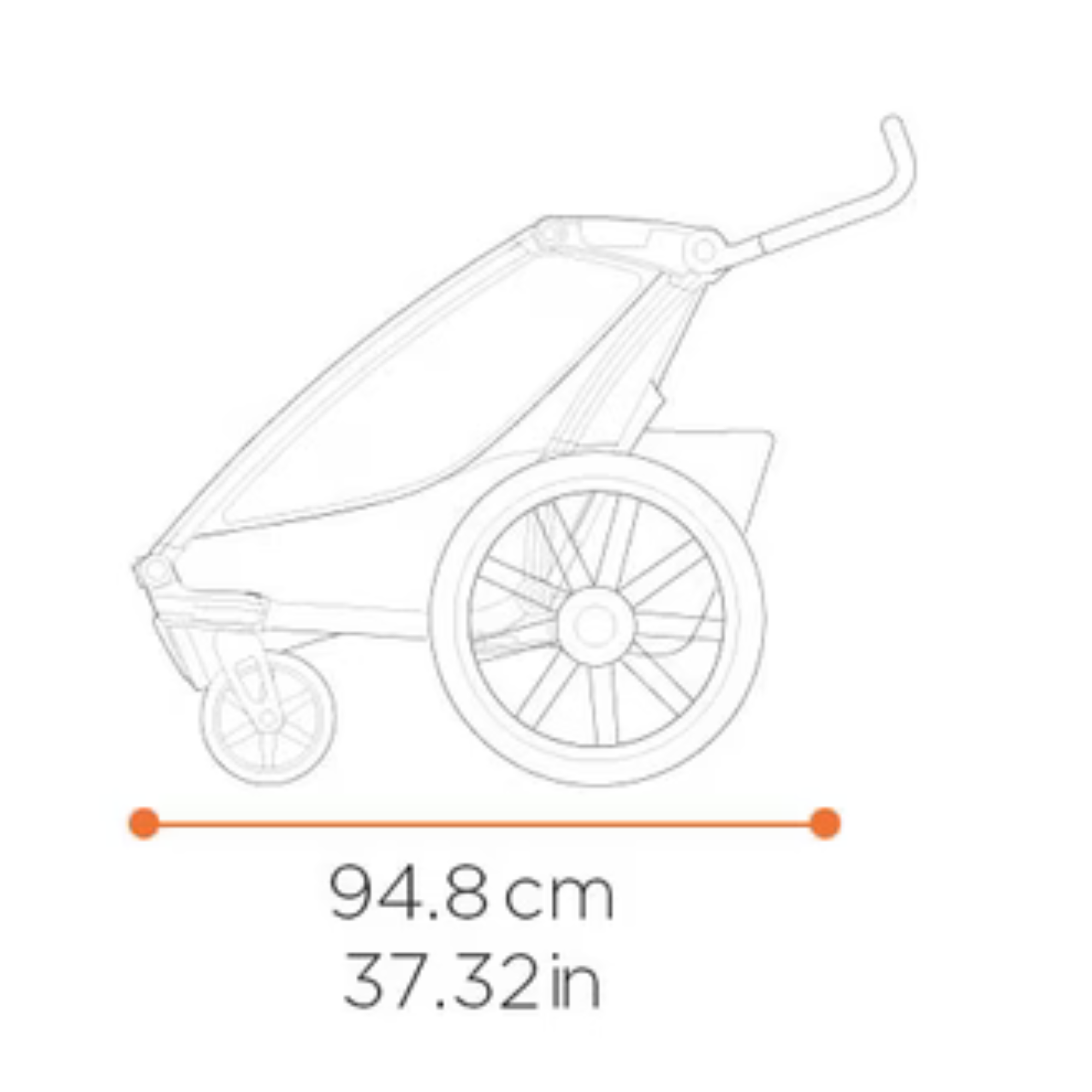 THULE Chariot Cross 2 Double
