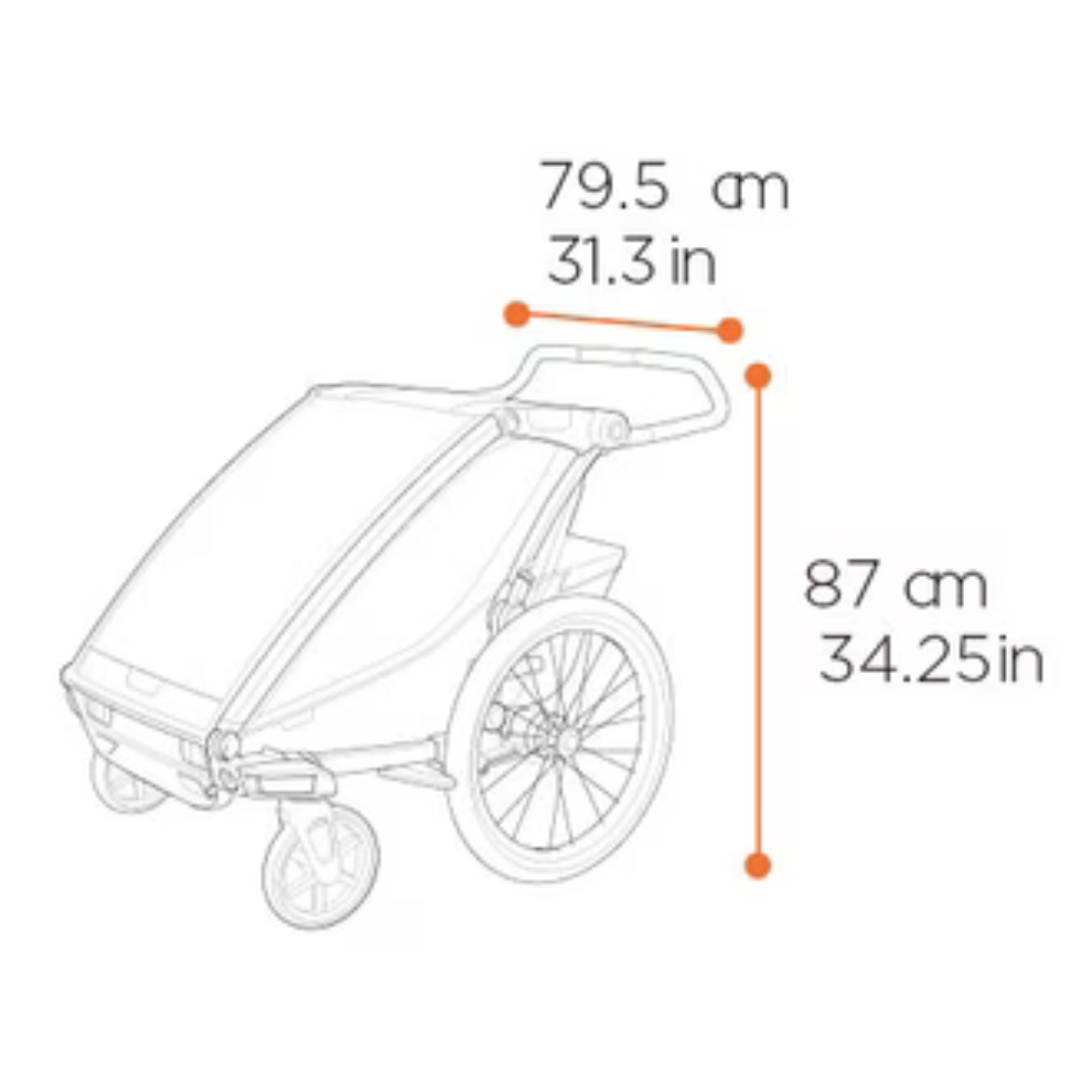 THULE Chariot Cross 2 Double