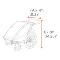 Thumbnail for THULE Chariot Cross 2 Double