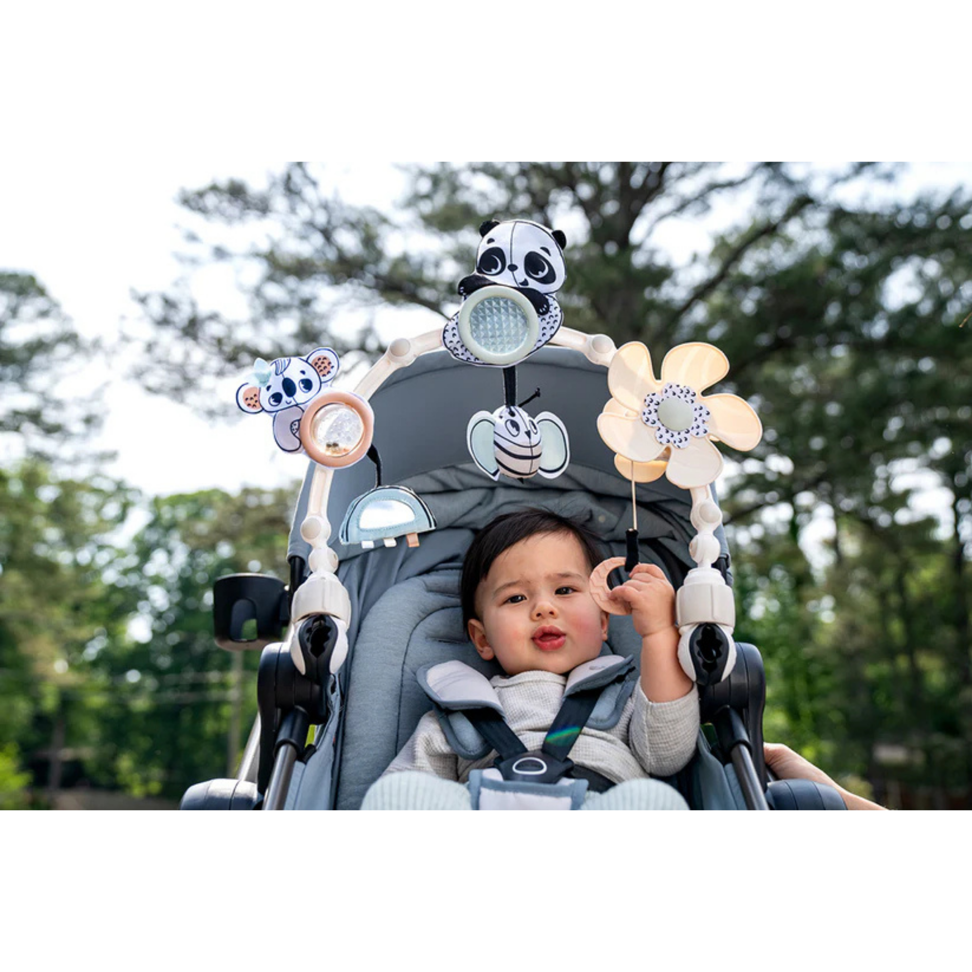 TINY LOVE Black & White Decor Collection Sunny Stroll