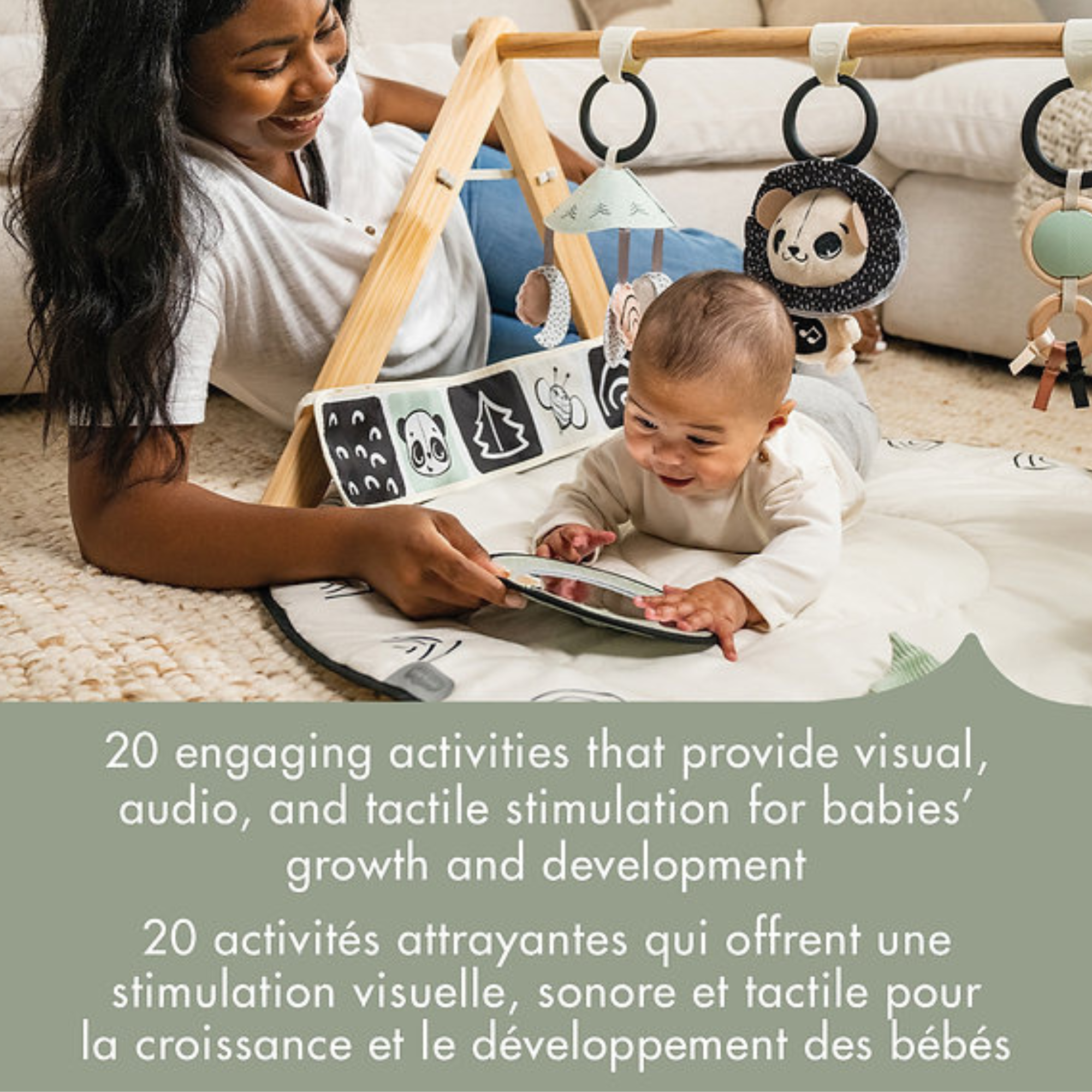 TINY LOVE Black & White Decor Gymini