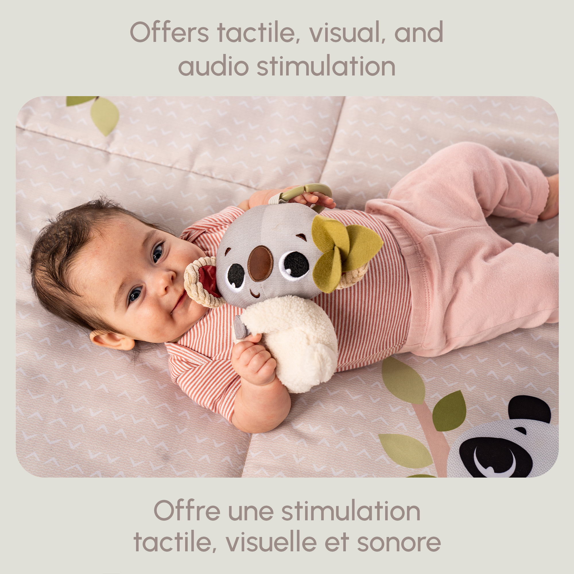 TINY LOVE Boho Chic Koala Rattle Toy
