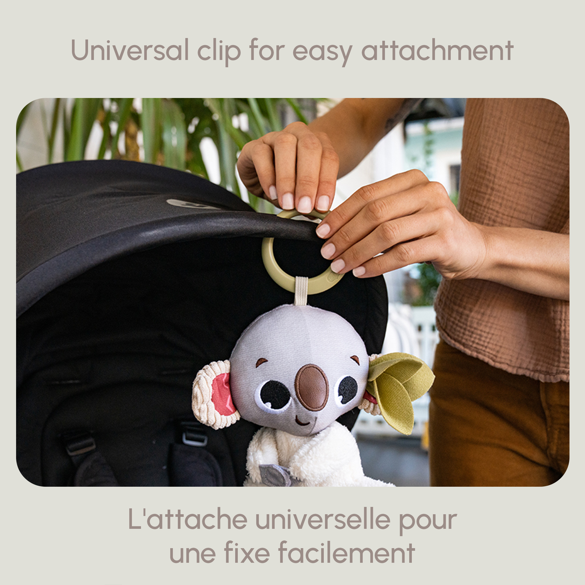 TINY LOVE Boho Chic Koala Rattle Toy