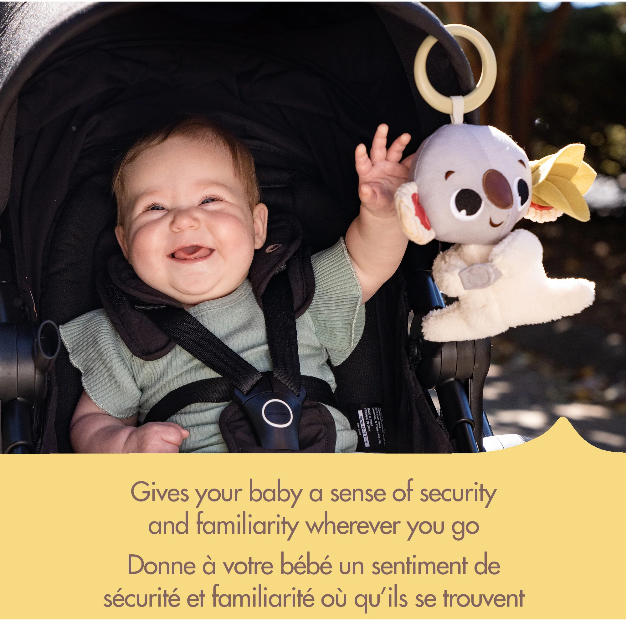 TINY LOVE Boho Chic Koala Rattle Toy