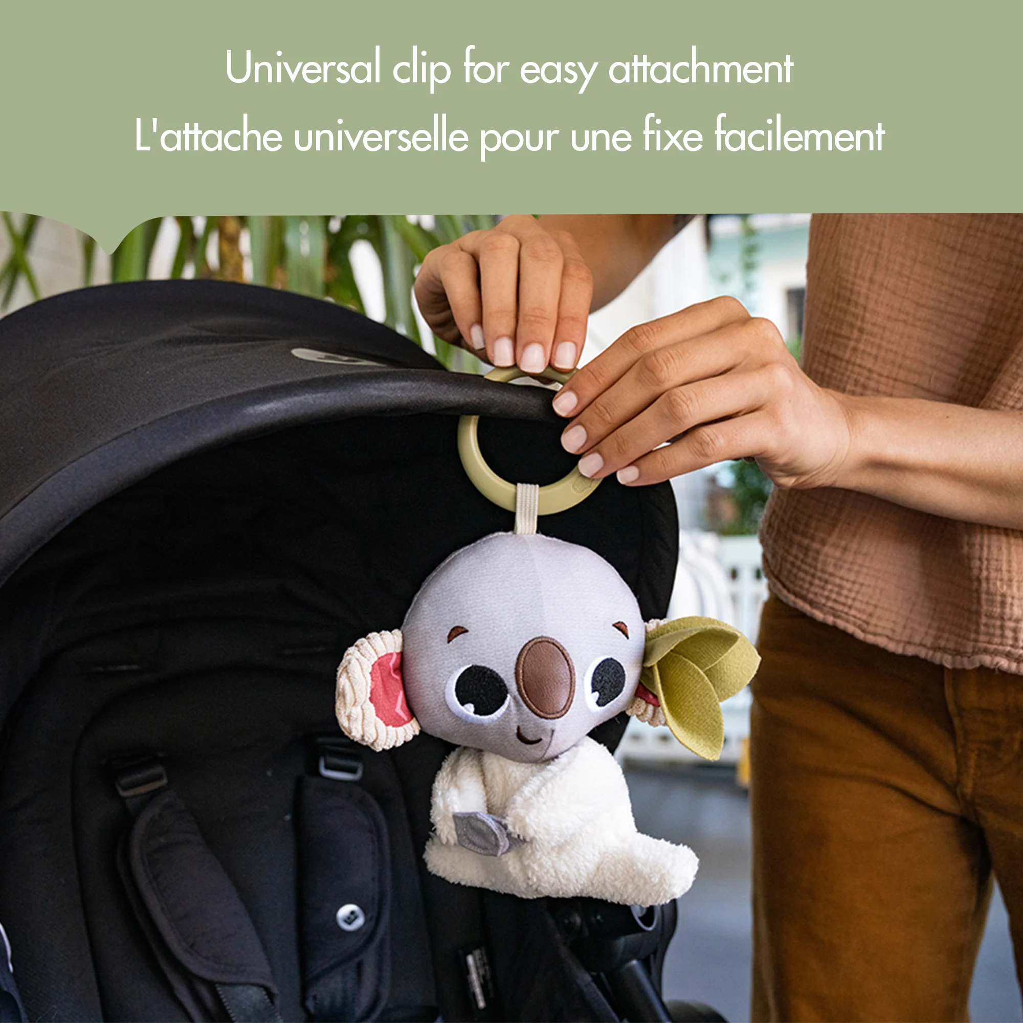 TINY LOVE Boho Chic Koala Rattle Toy