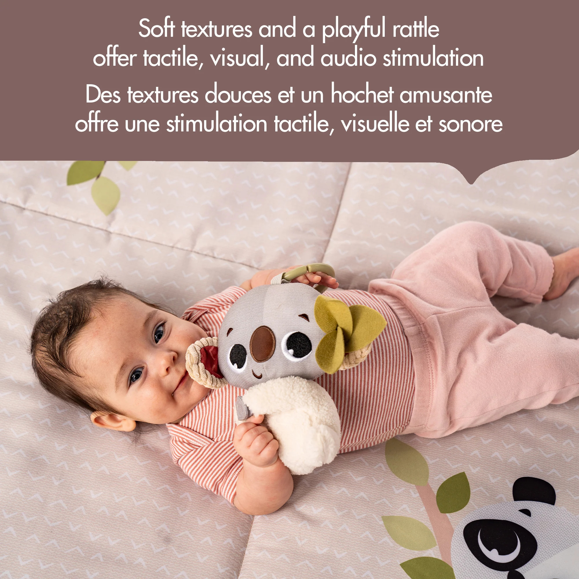 TINY LOVE Boho Chic Koala Rattle Toy