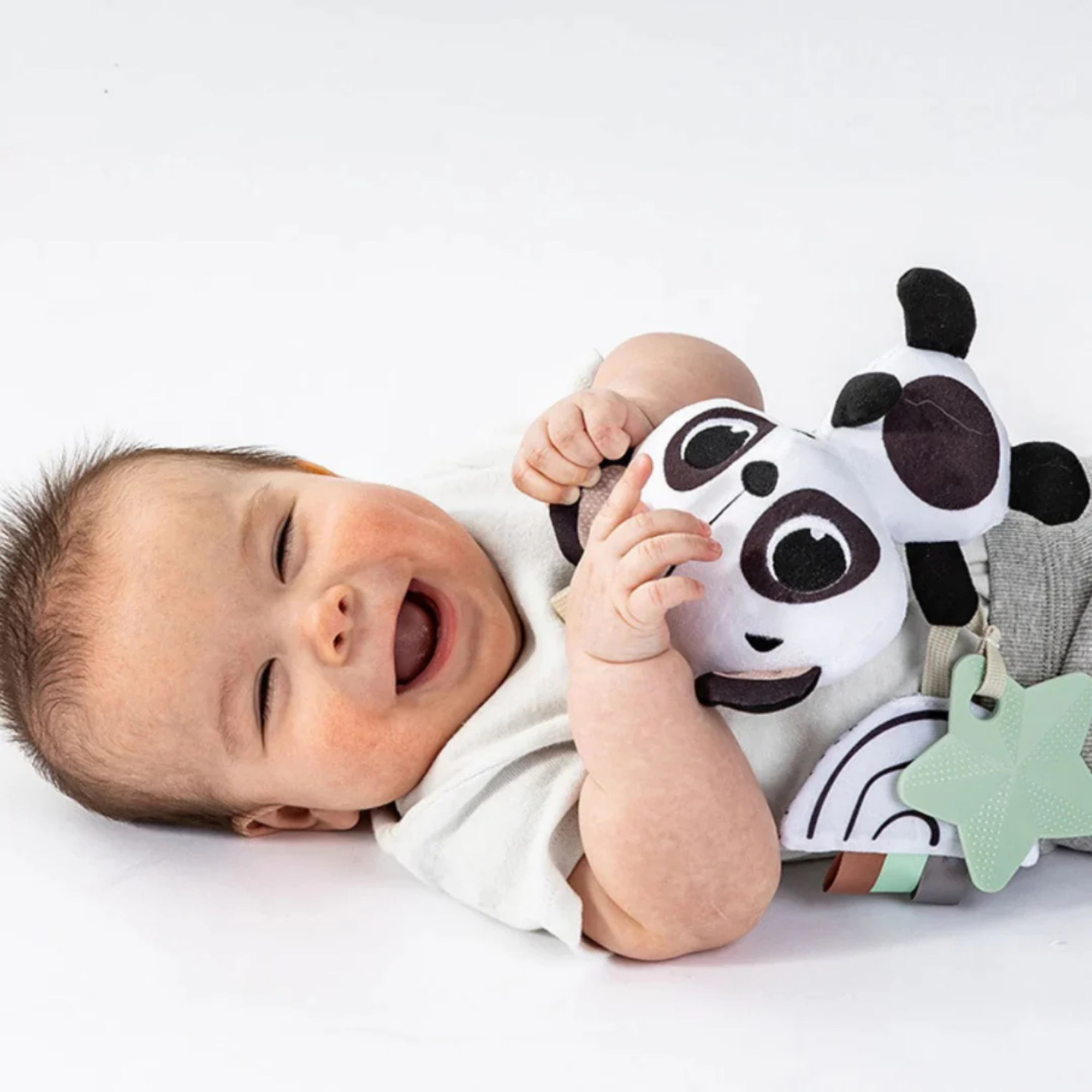 TINY LOVE Panda Take Along Rattle Toy