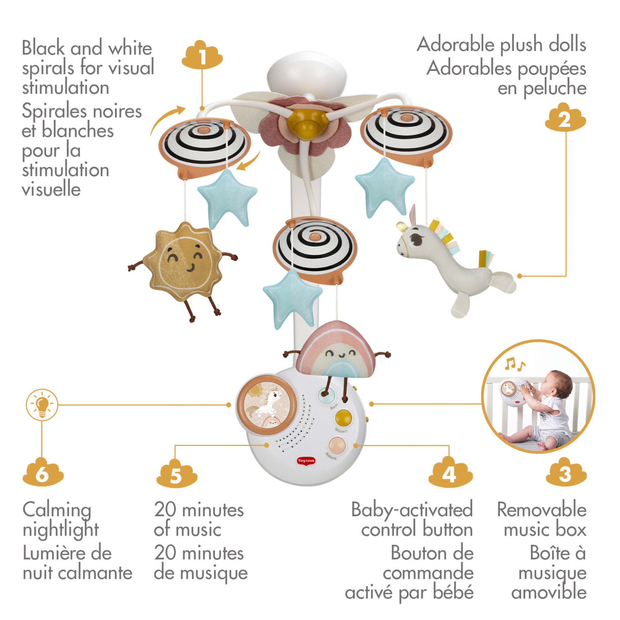 TINY LOVE Unicorn Wonderlands Classic Mobile