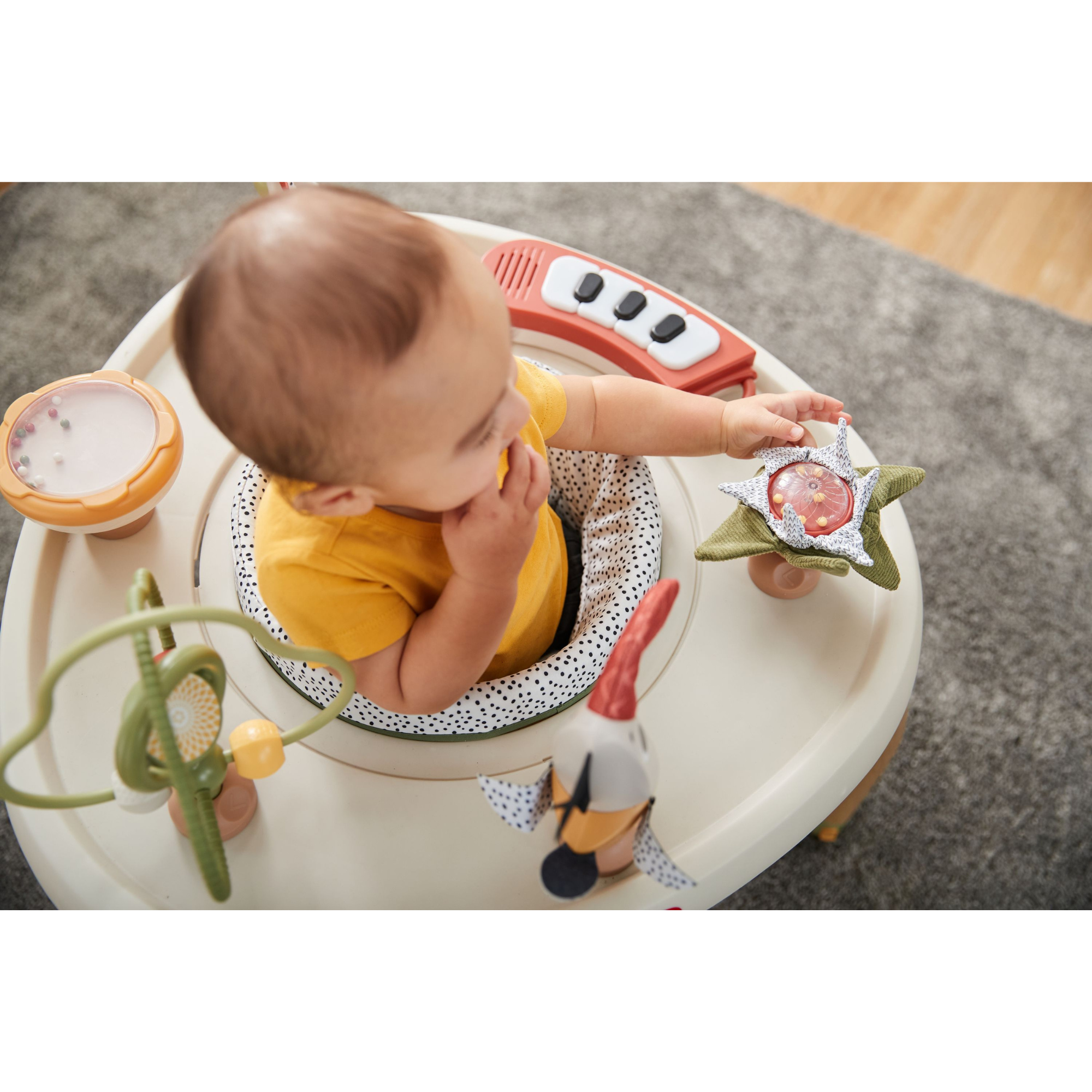 TINY LOVE 5-in-1 Here I Grow Stationary Activity Center - Boho Chic