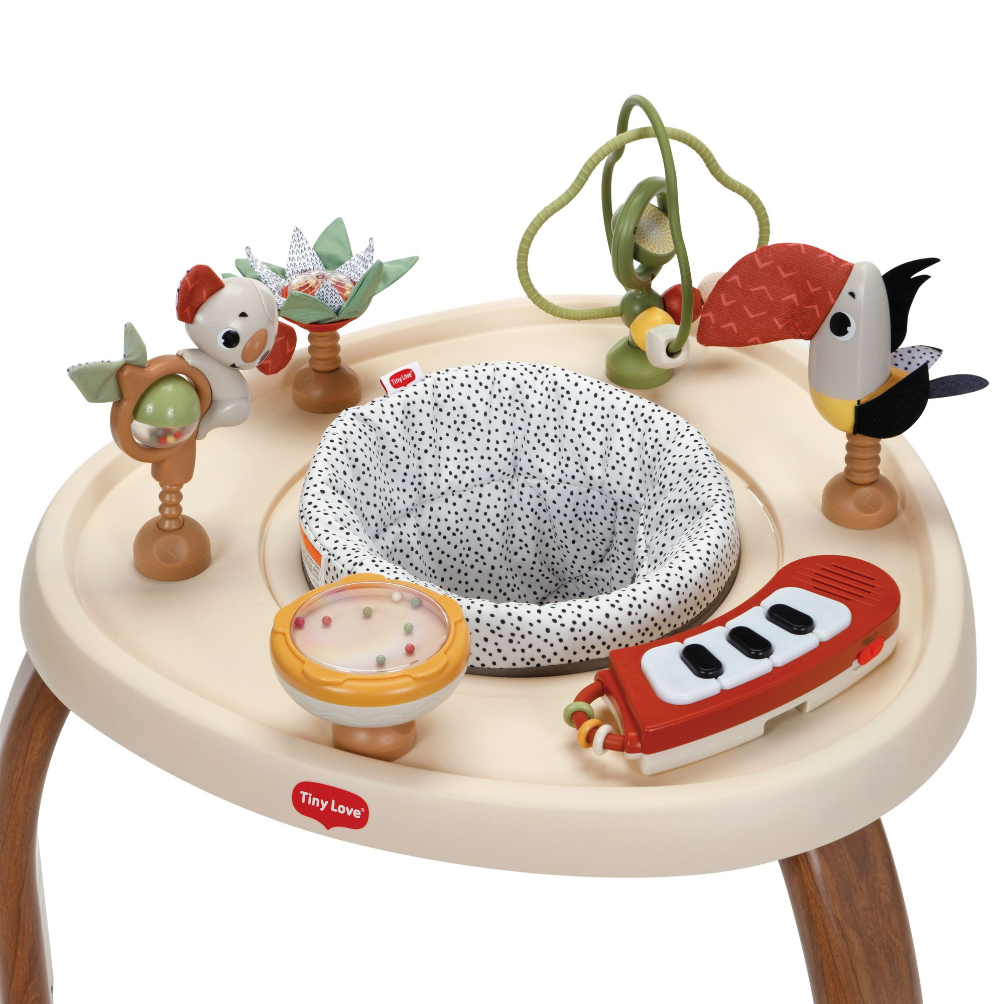 TINY LOVE 5-in-1 Here I Grow Stationary Activity Center - Boho Chic