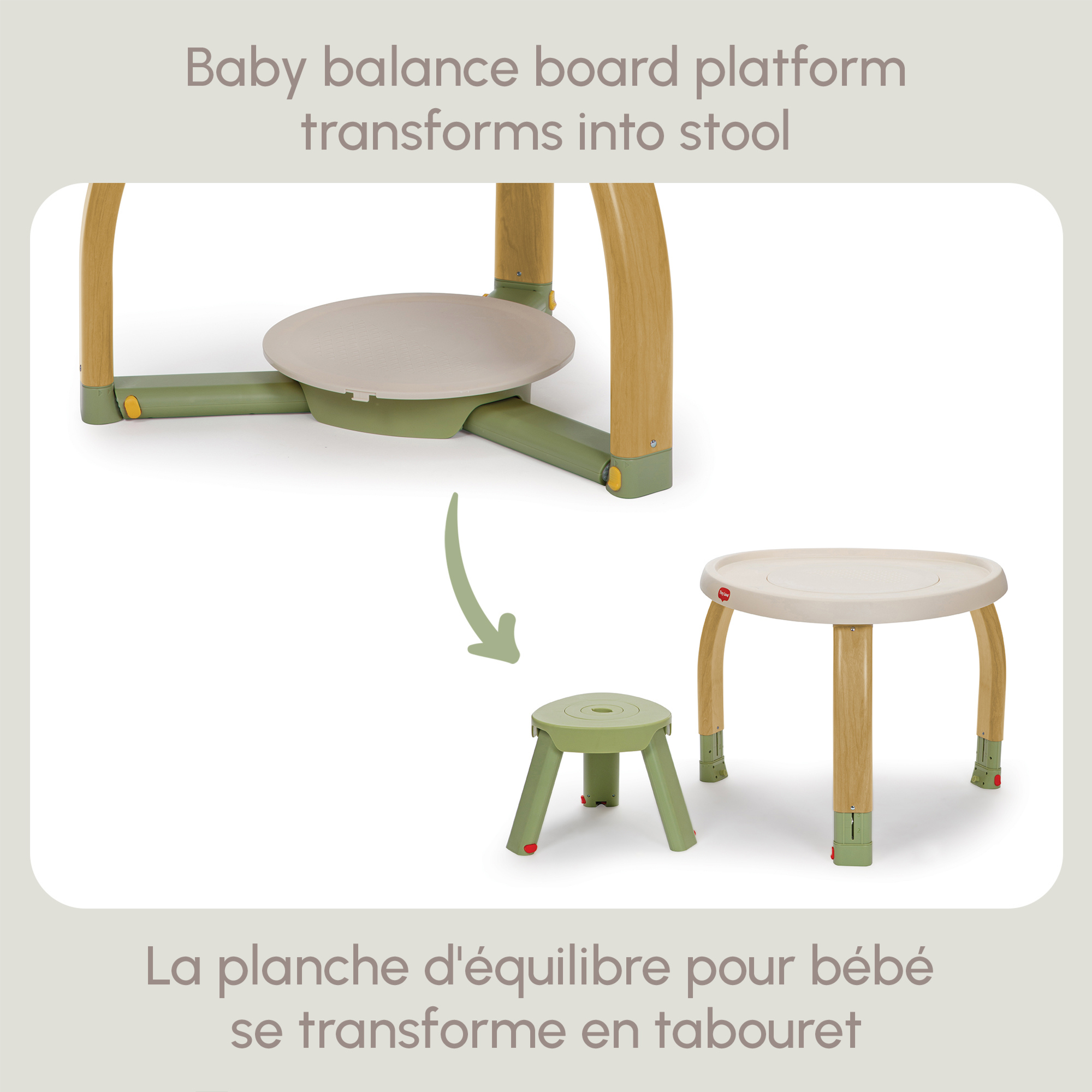 TINY LOVE 5-in-1 Here I Grow Stationary Activity Center - Boho Chic