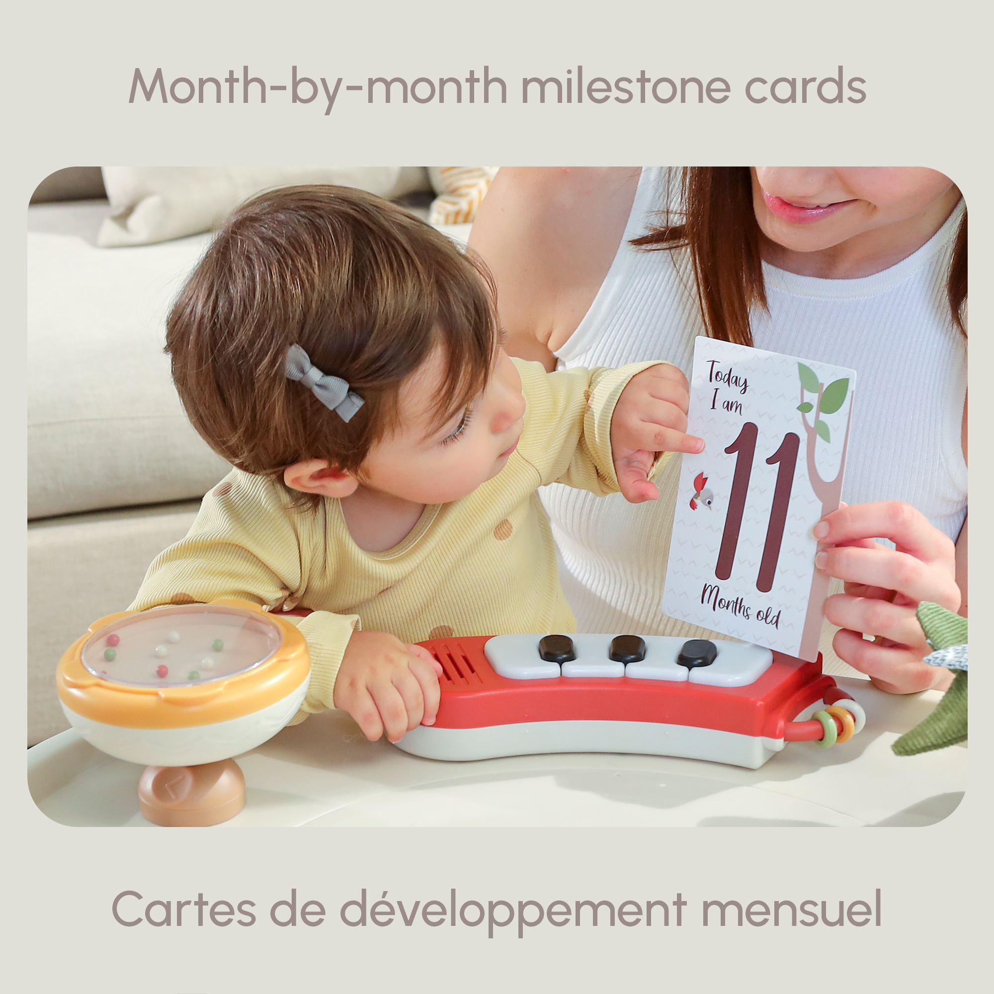 TINY LOVE 5-in-1 Here I Grow Stationary Activity Center - Boho Chic