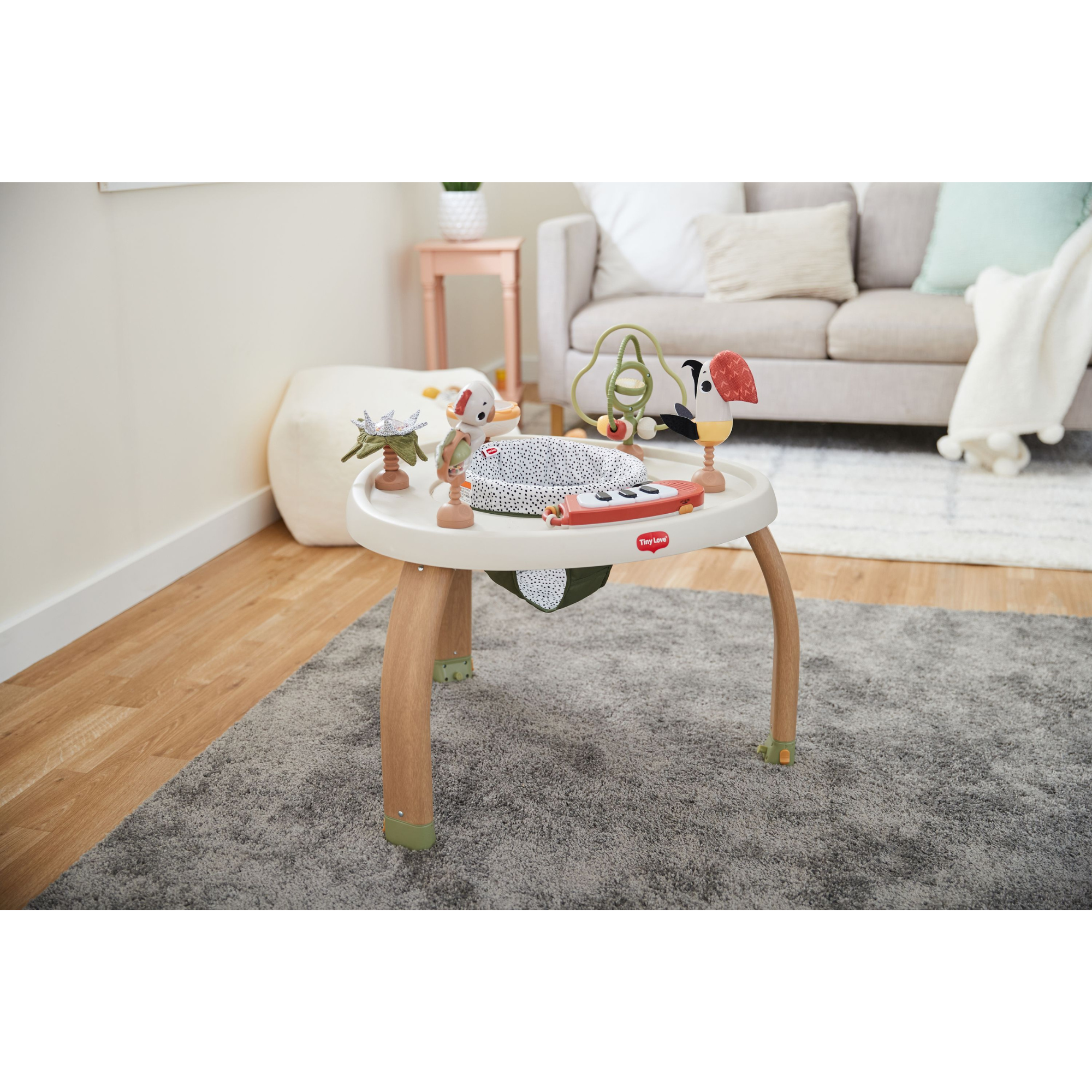 TINY LOVE 5-in-1 Here I Grow Stationary Activity Center - Boho Chic