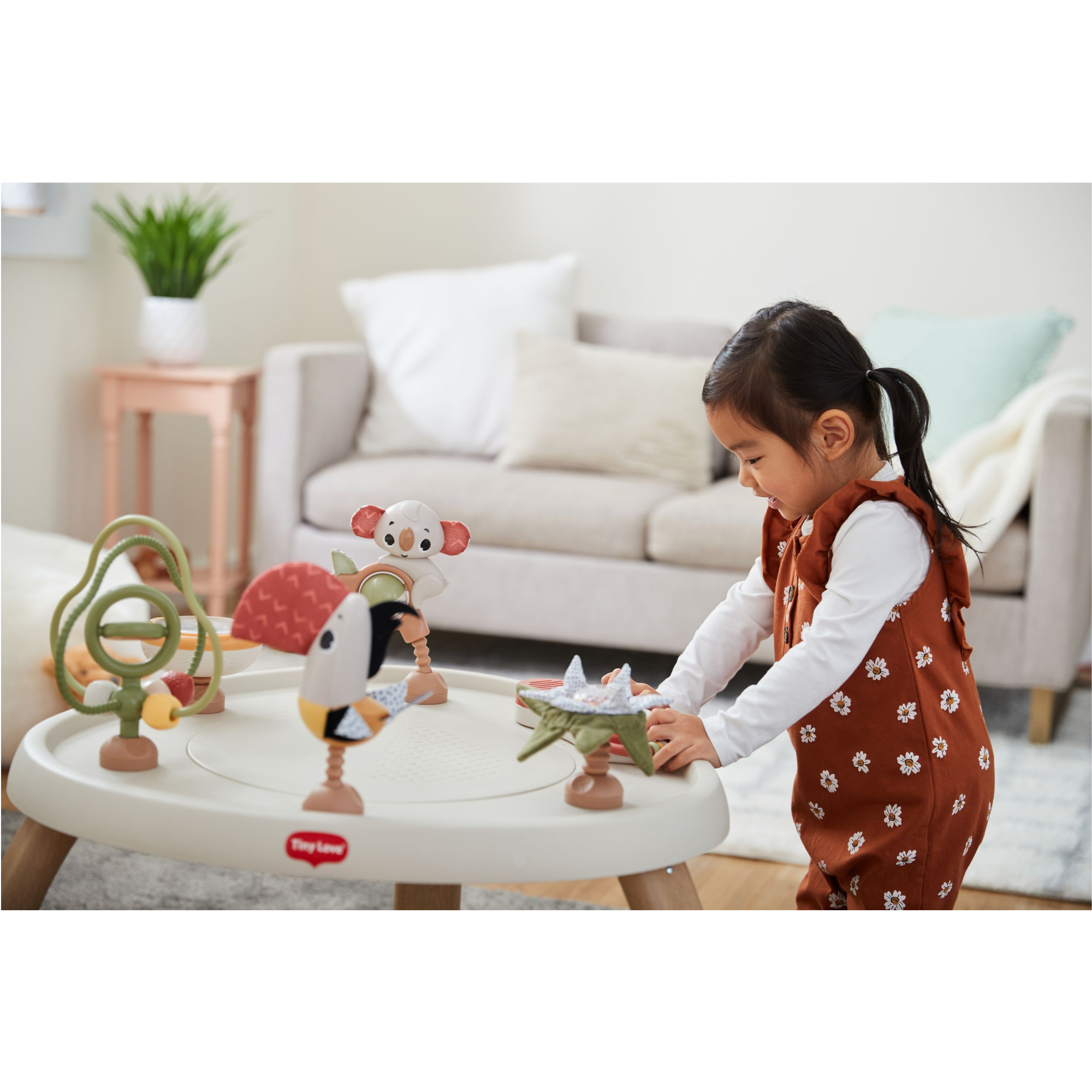TINY LOVE 5-in-1 Here I Grow Stationary Activity Center - Boho Chic