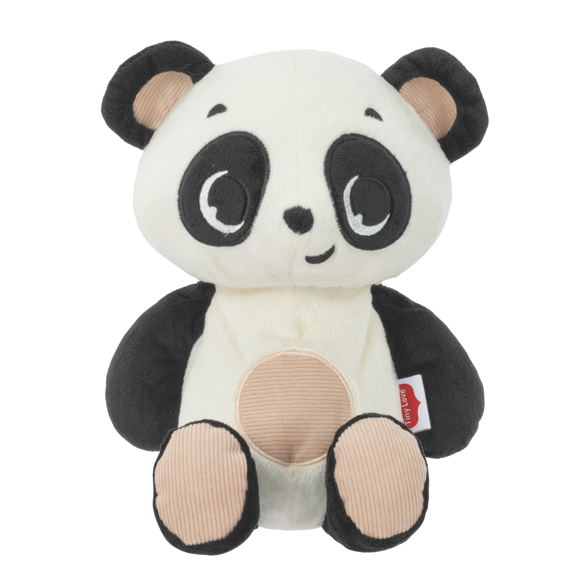TINY LOVE B&W Décor Plush Panda Snuggly Buddy
