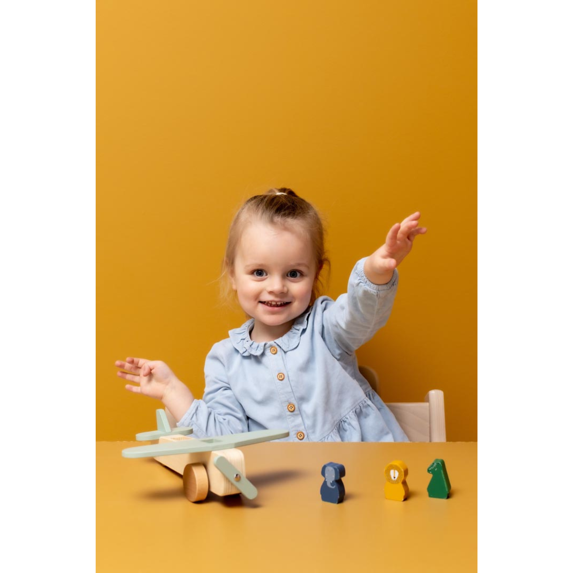 TRIXIE Wooden Animal Airplane