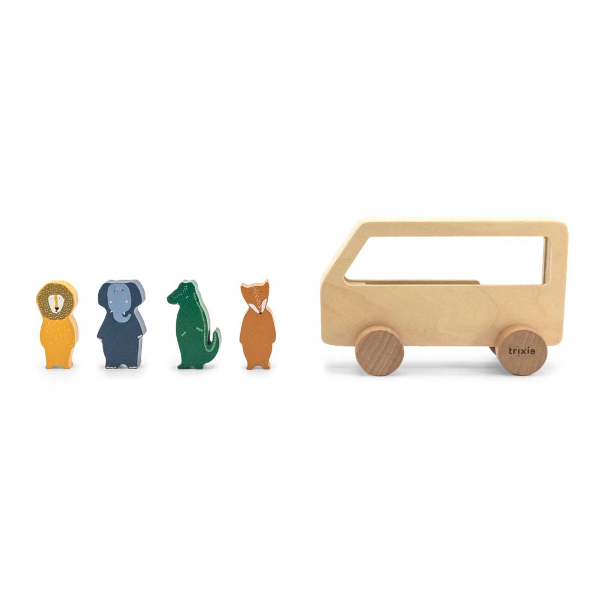 TRIXIE Wooden Animal Bus
