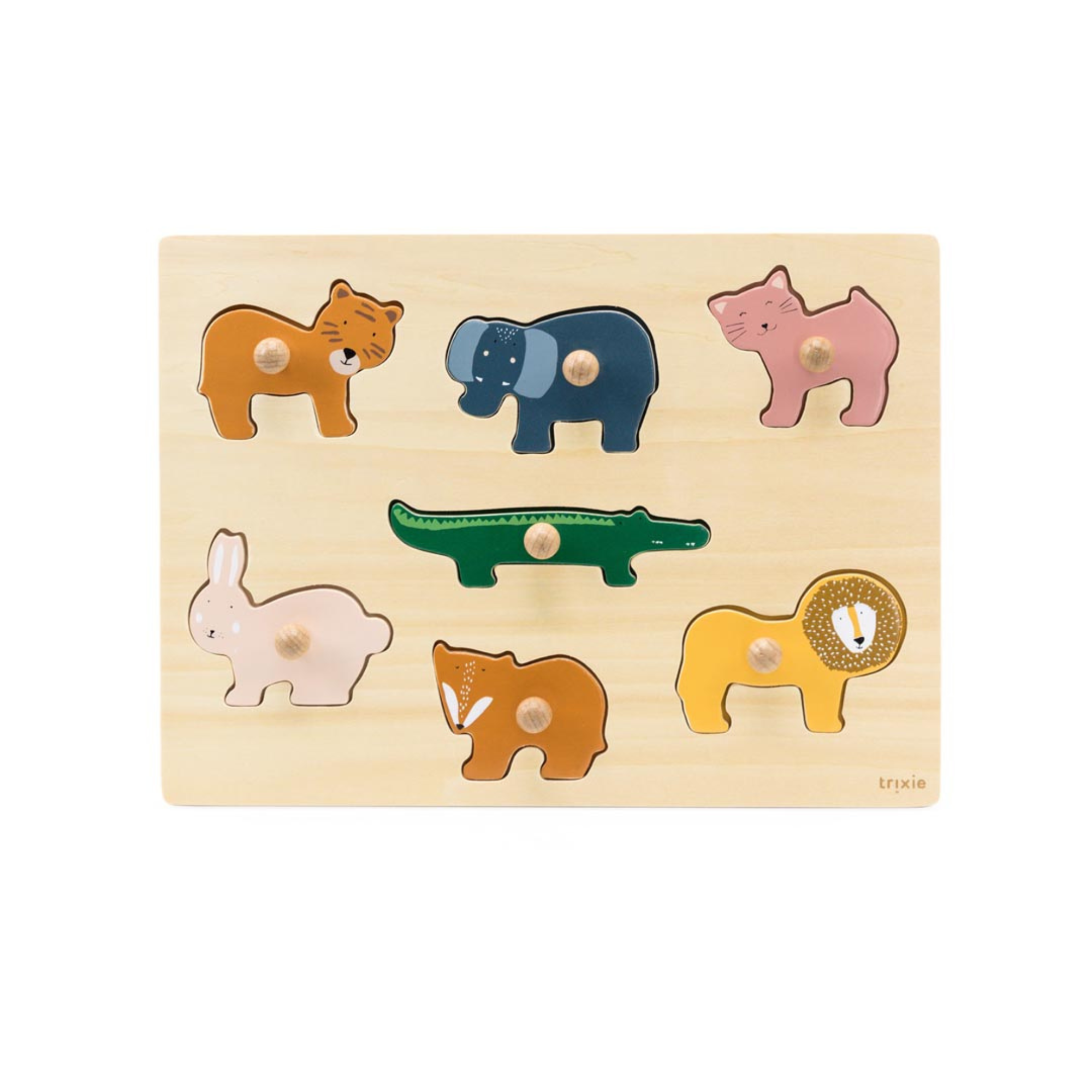 TRIXIE Wooden Animal Puzzle (7pcs)