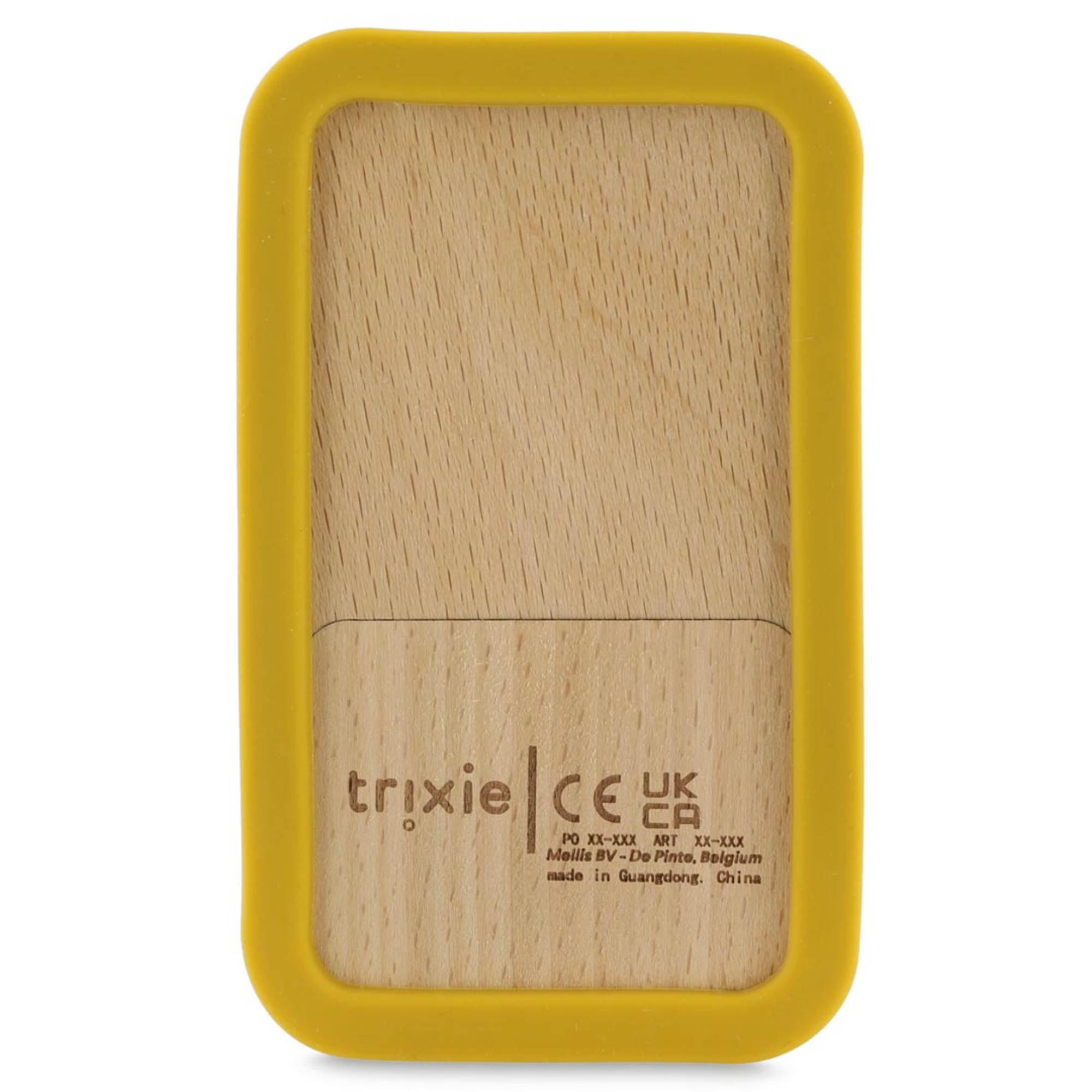 TRIXIE Wooden Silicone Baby Phone