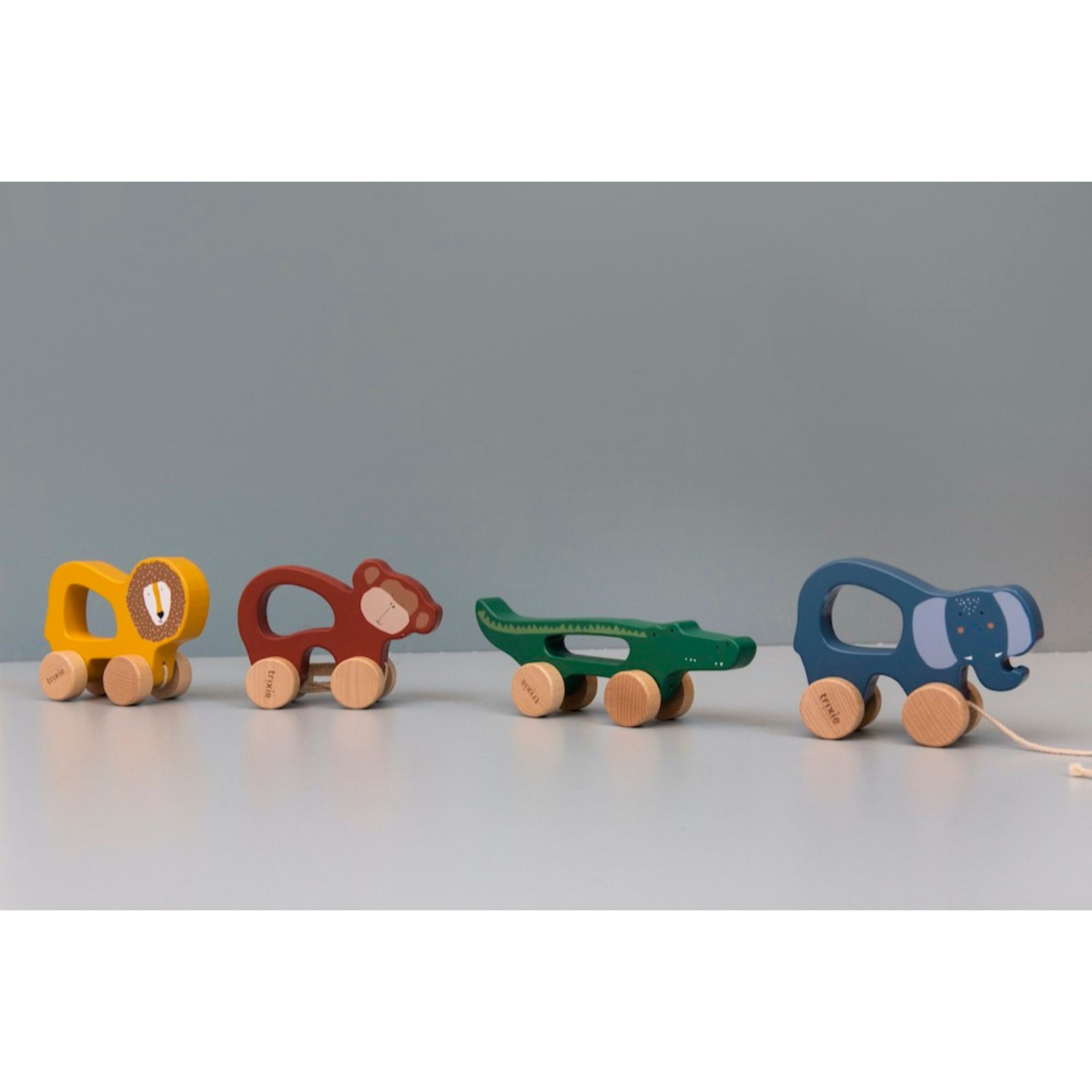 TRIXIE Wooden Pull Along Toy