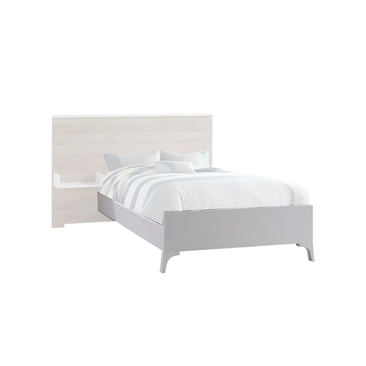 Twin to full bed top conversion