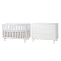TULIP Bjorn Classic Crib and 3 Drawer Dresser XL (sold as a set only)