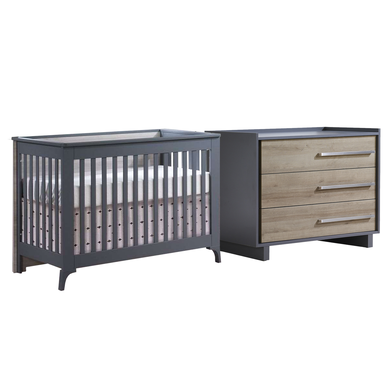 Baby crib sets with dresser clearance