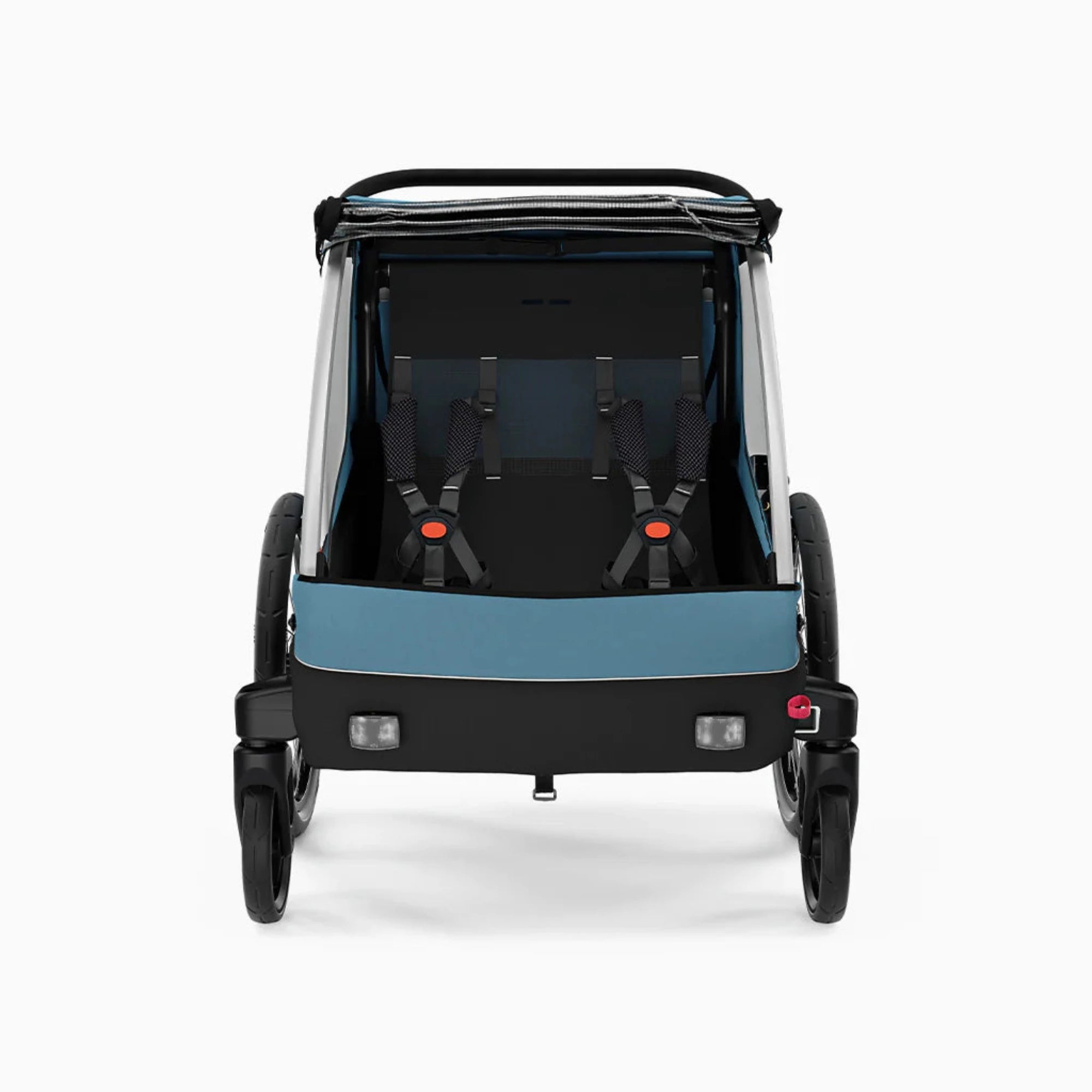 THULE Courier 2-Seat Kids Cargo Bike Trailer - Aegean Blue