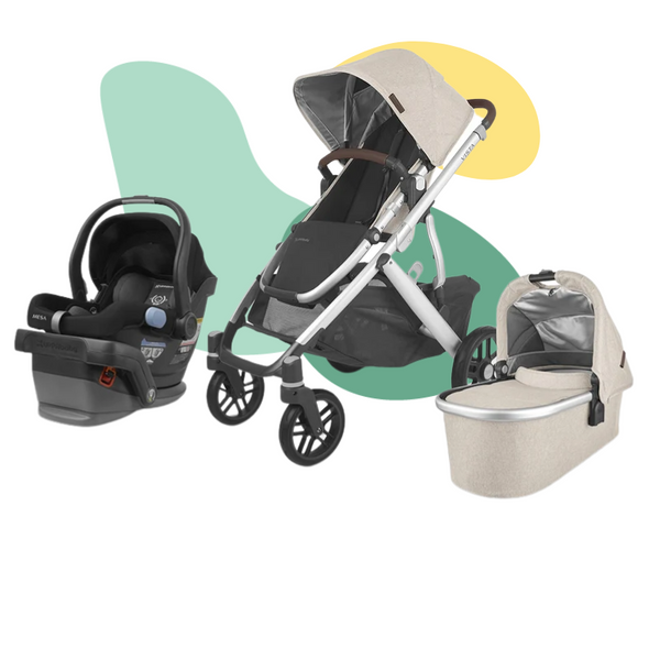 Uppababy vista with sales chicco keyfit 30