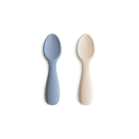 Thumbnail for MUSHIE Silicone Toddler Starter Spoon (2-Pack)
