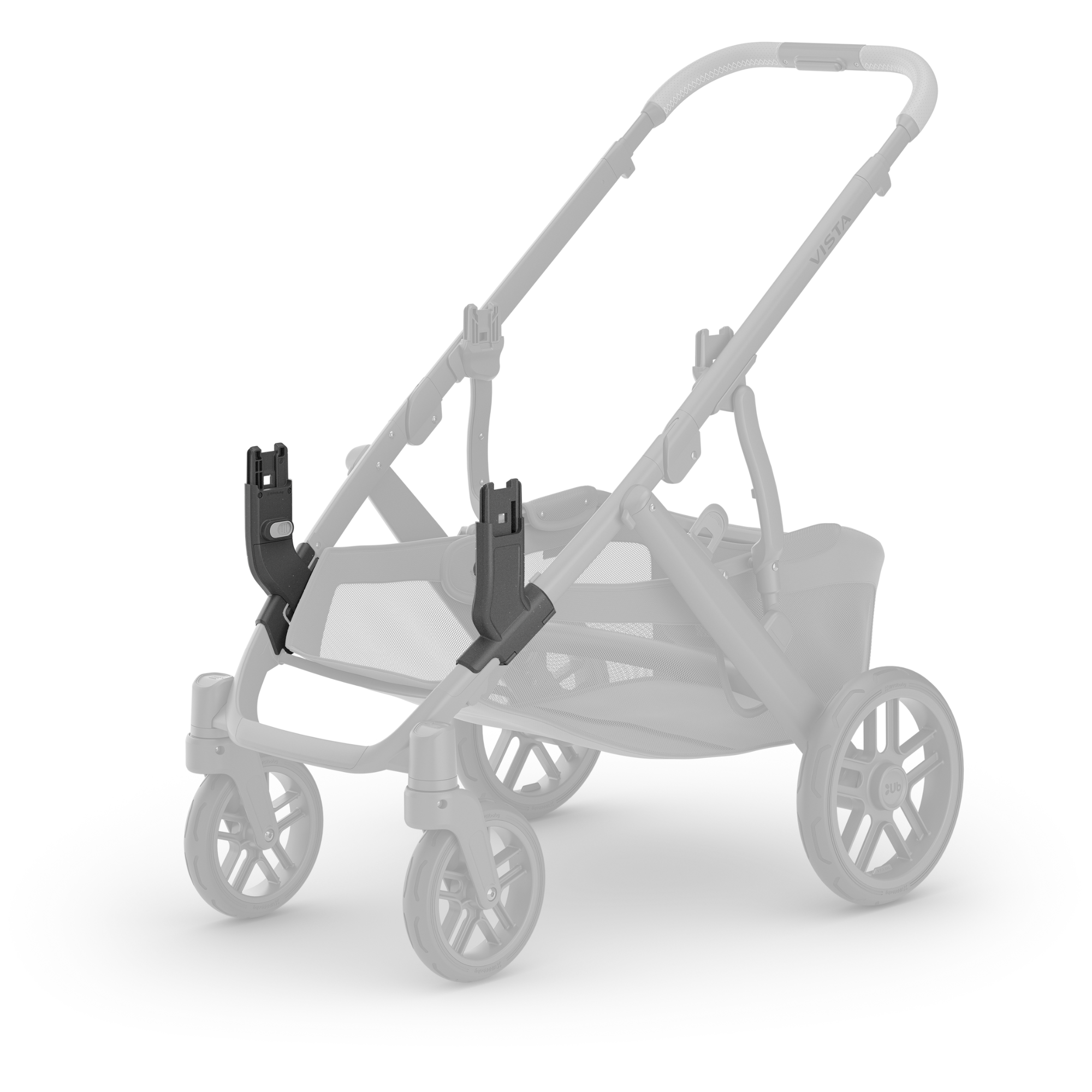 UPPABABY Vista Lower Adapters (Compatible with Mesa/Aria/Bassinet/Rumbleseat)