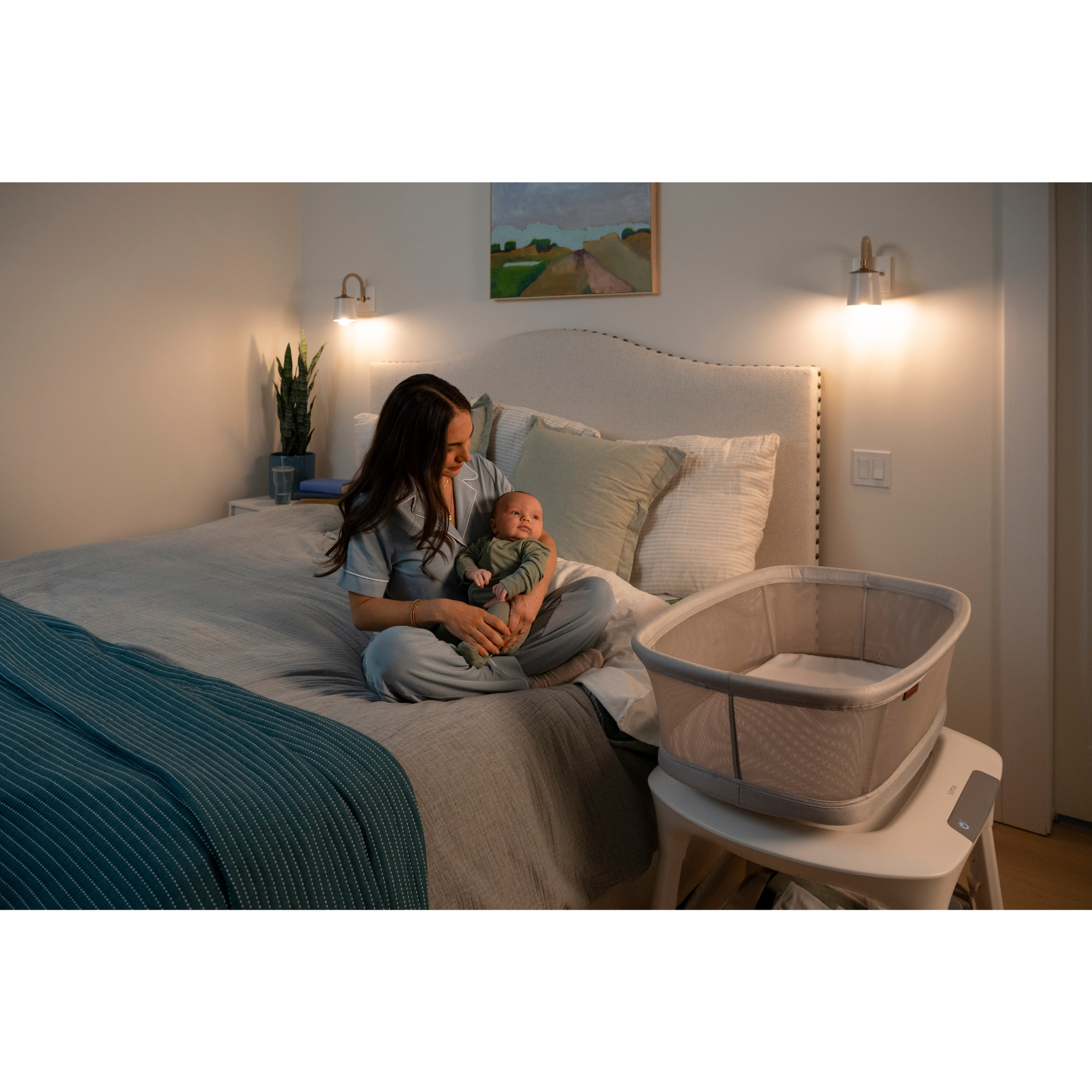 UPPABABY Soma Smart Bassinet - Charlie