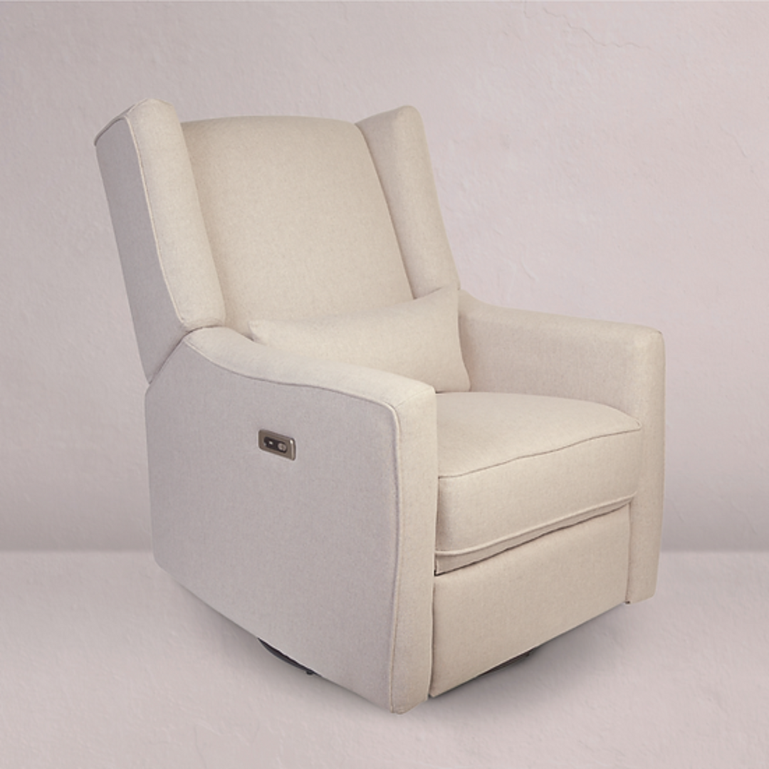 LI'L ANGELS Contour Pedic Swivel Power Glider Recliner