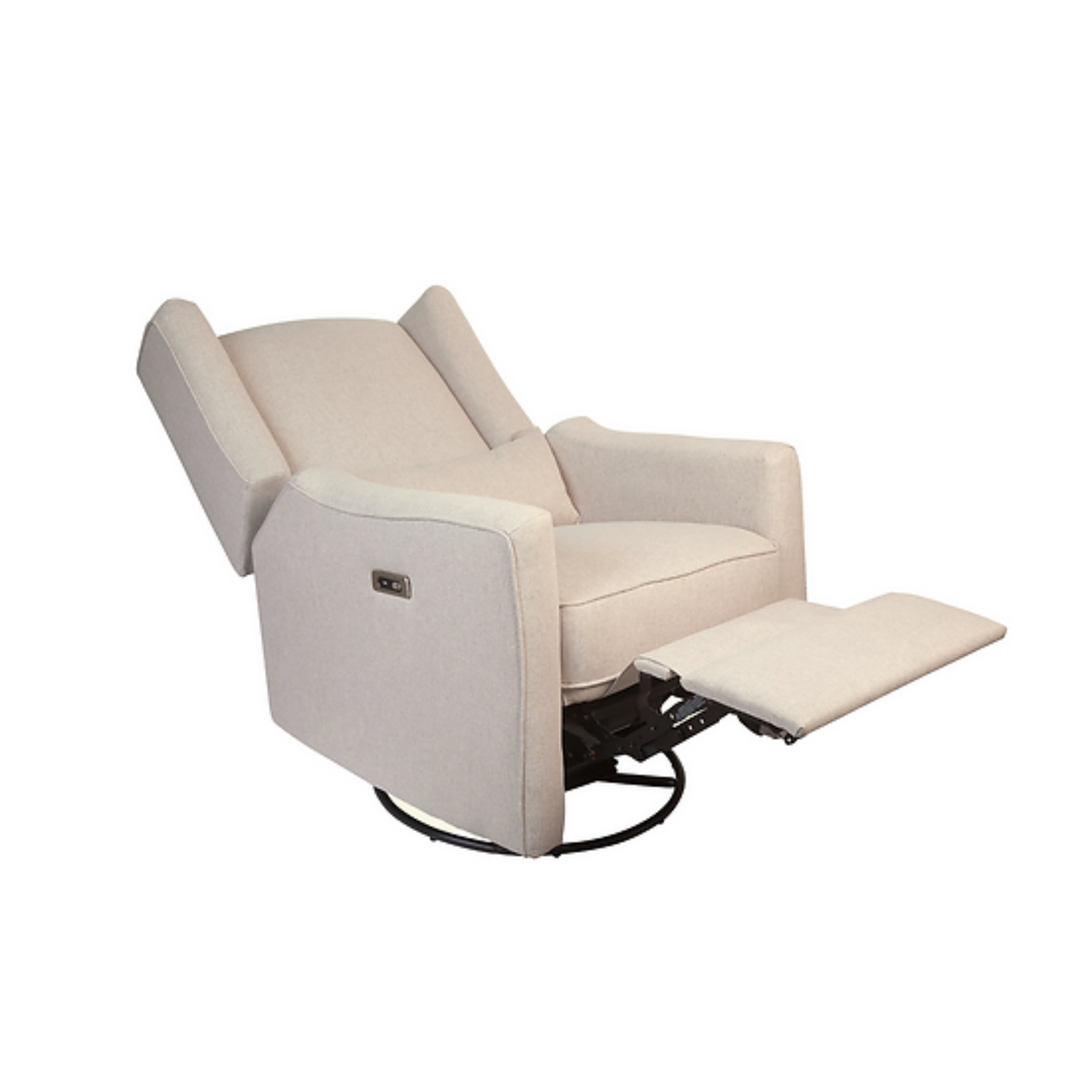 LI'L ANGELS Contour Pedic Swivel Power Glider Recliner
