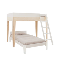 Thumbnail for OEUF Perch Bunk Bed Twin Size - White/Birch