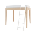 OEUF Lit mezzanine Perch jumeau 39 - Blanc/Bouleau