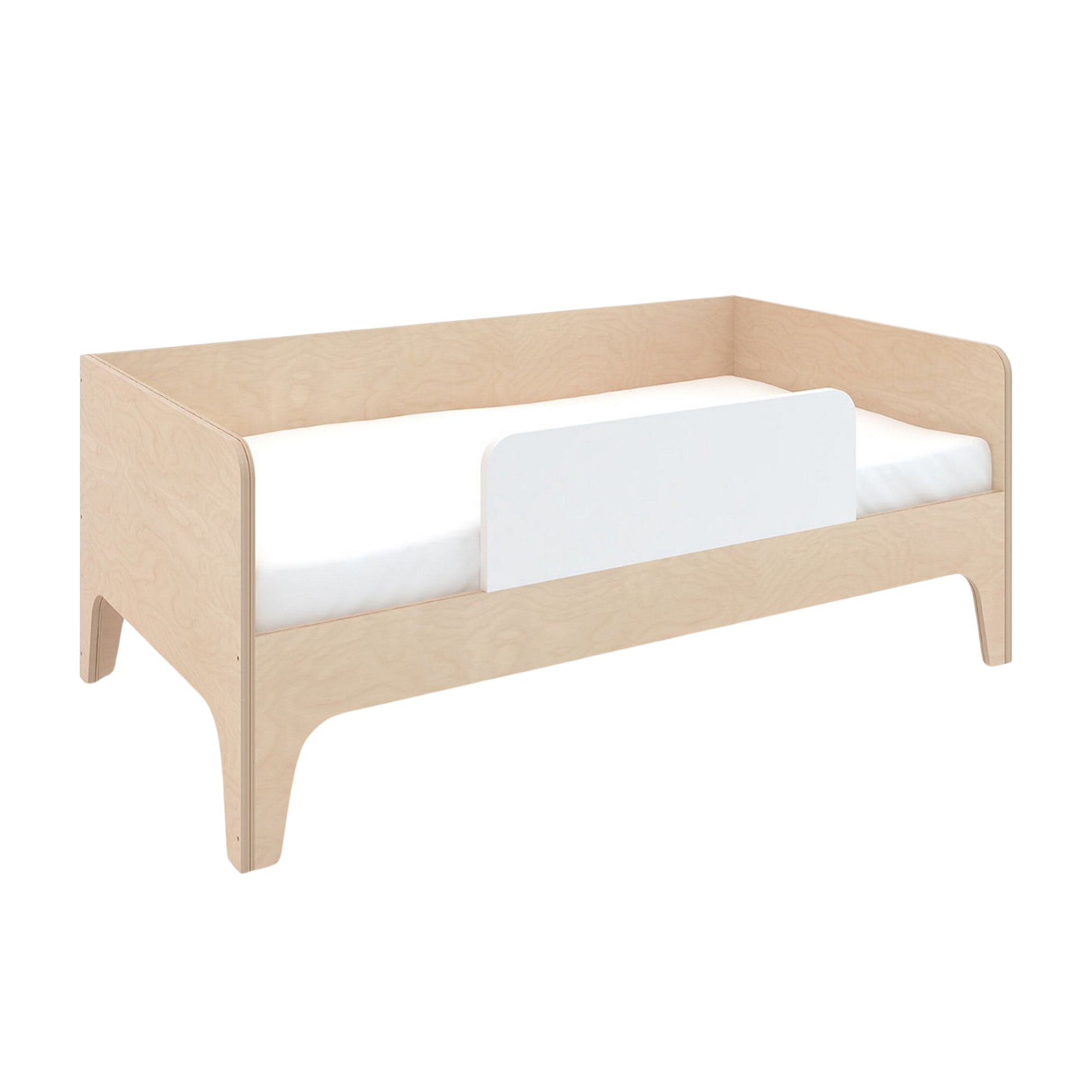 OEUF Perch Toddler Bed - White/Birch