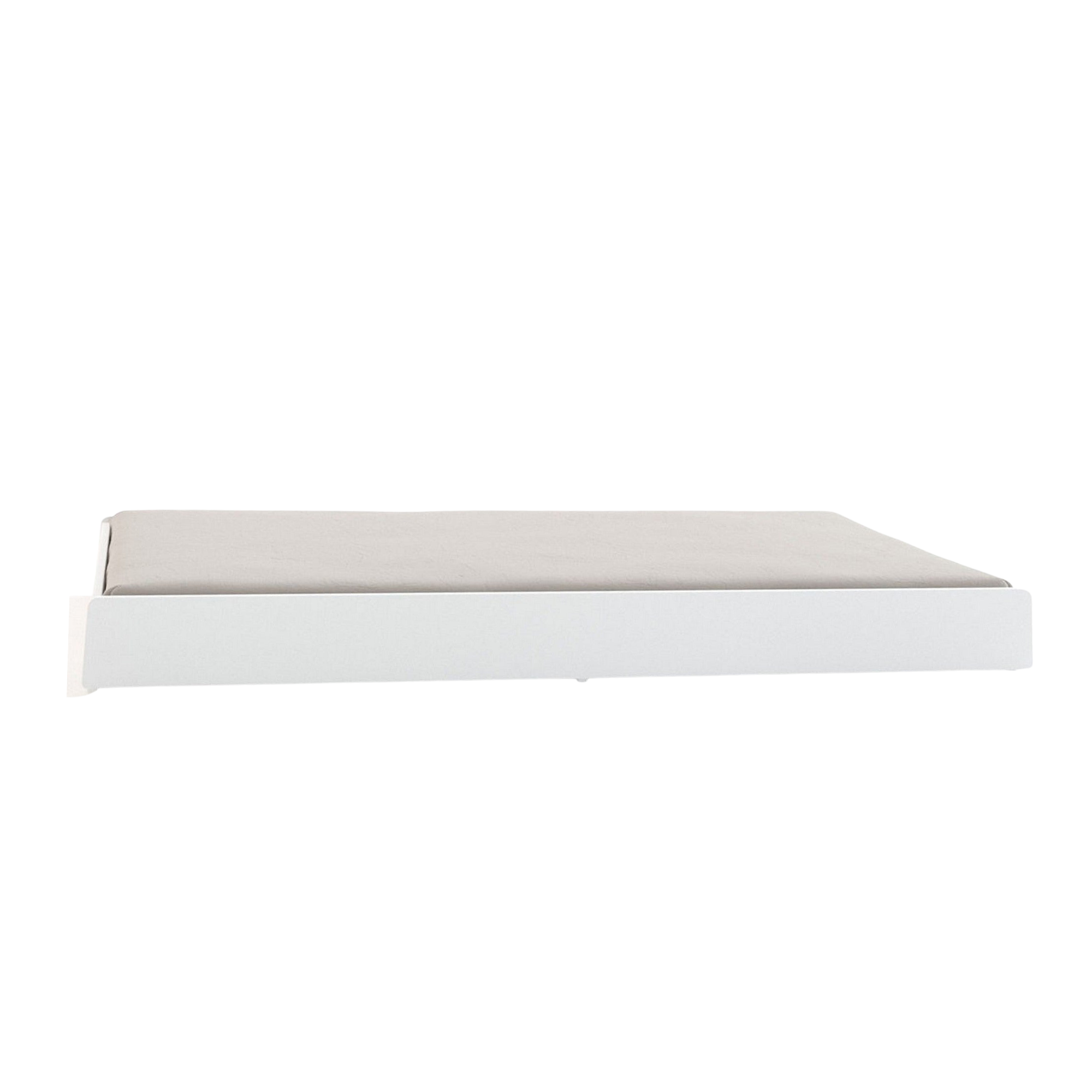 OEUF Perch Trundle Bed Twin Size - White