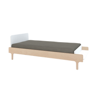 Thumbnail for OEUF River Twin Bed - White/Birch