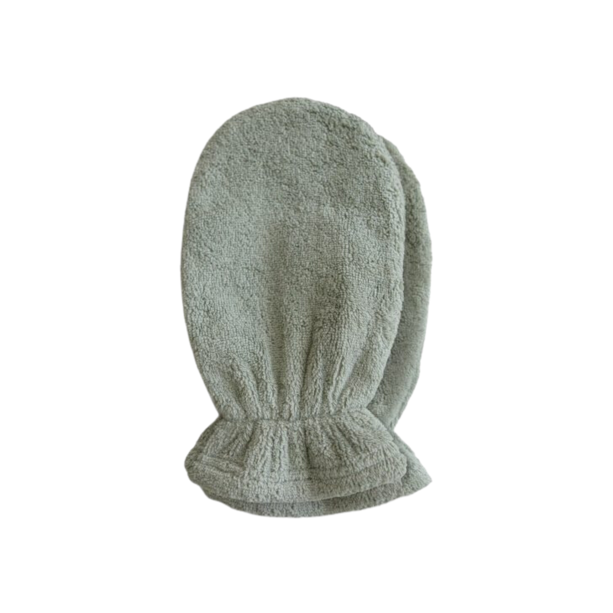 MUSHIE Organic Cotton Bath Mitt (2-Pack) - Moss
