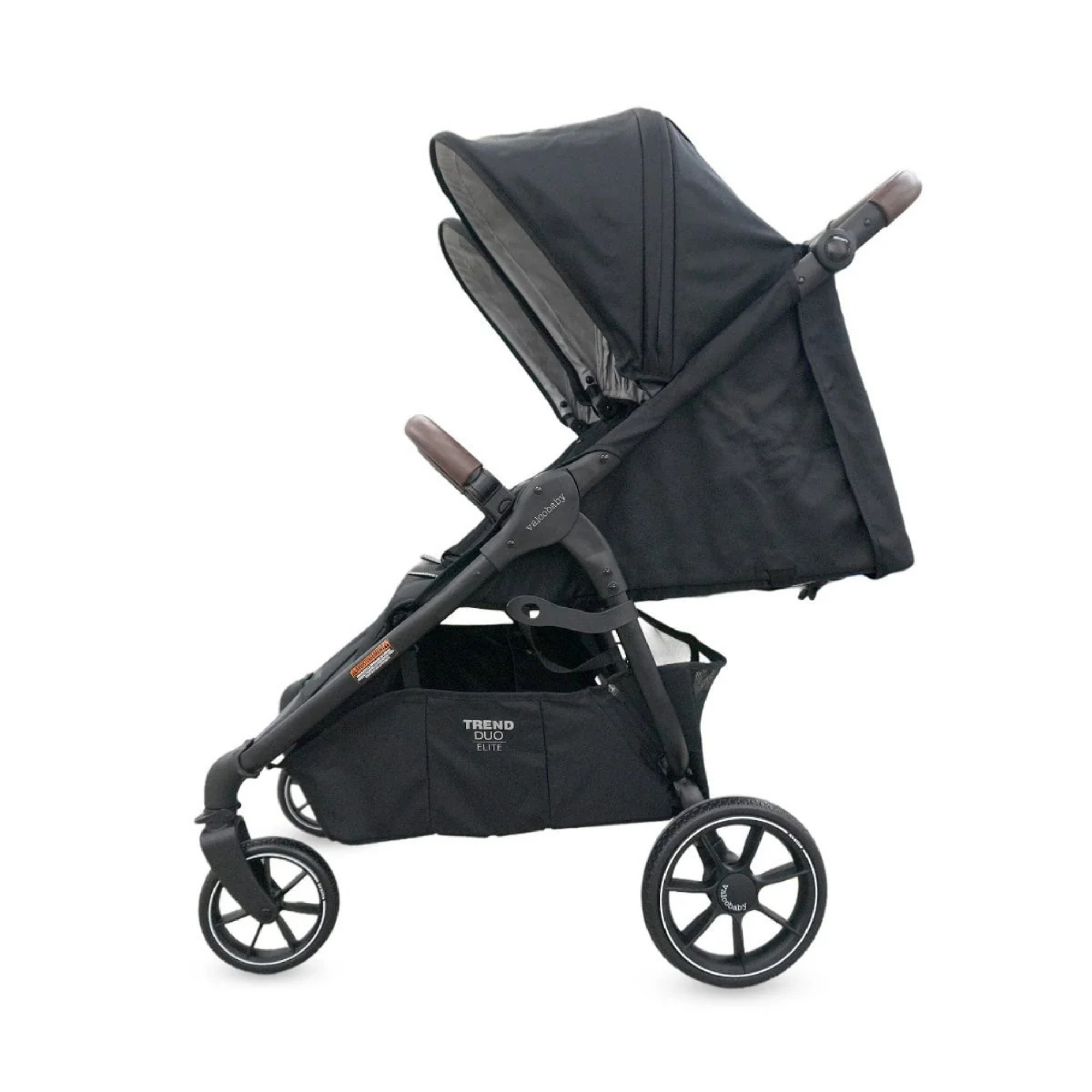 VALCO BABY Trend Duo Elite Stroller - Ash Black