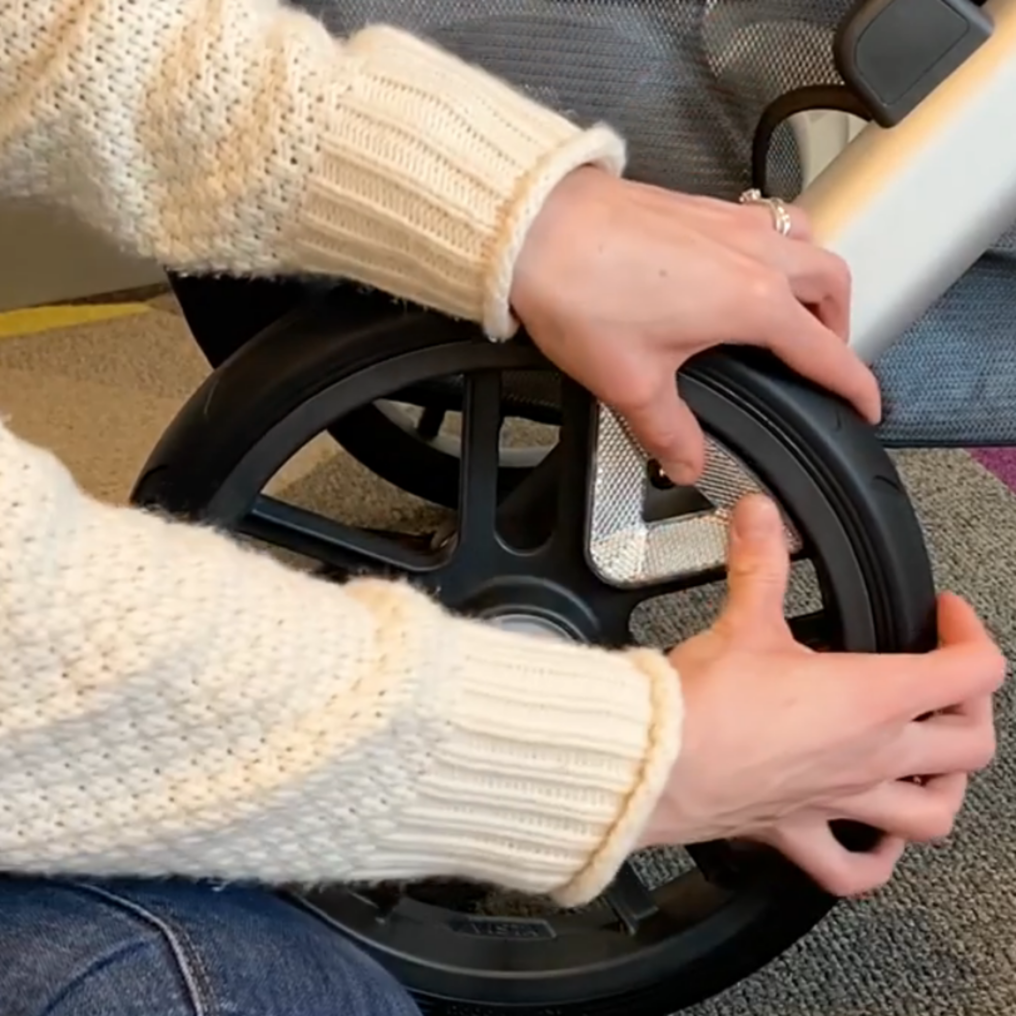 uppababy vista wheel reflectors UPPAbaby - Vista Snap On Wheel Reflectors