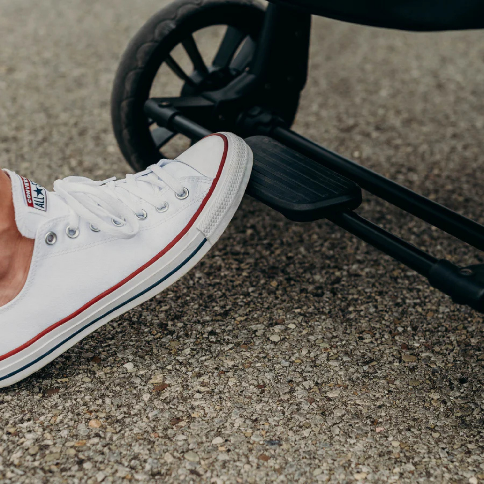 WONDERFOLD W2 Elite Push Double Stroller Wagon - Volcanic Black