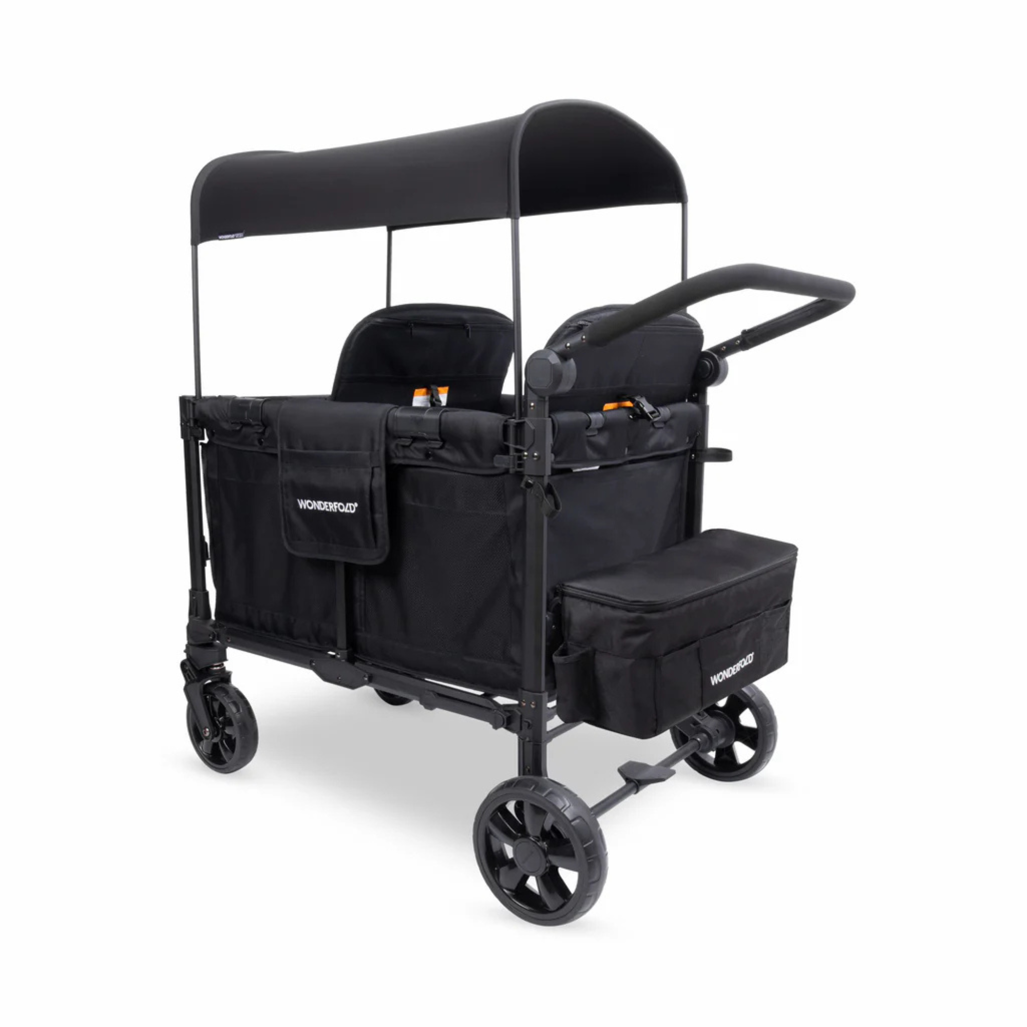 WONDERFOLD W4 Elite Pro Stroller Wagon - Black