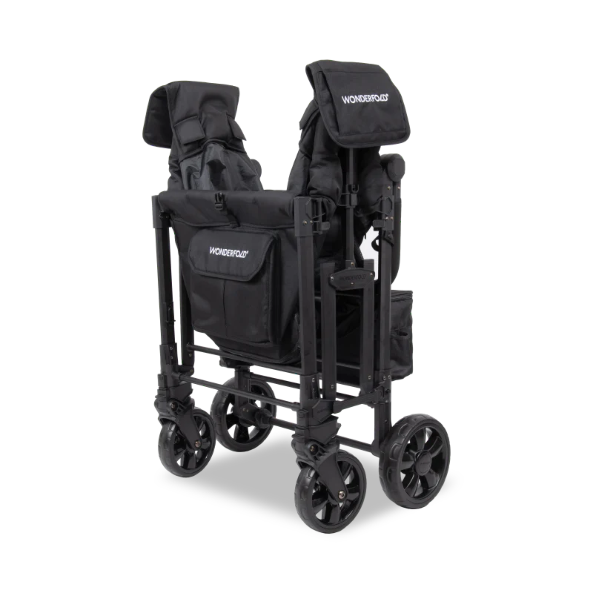 WONDERFOLD W4 Elite Pro Stroller Wagon - Black